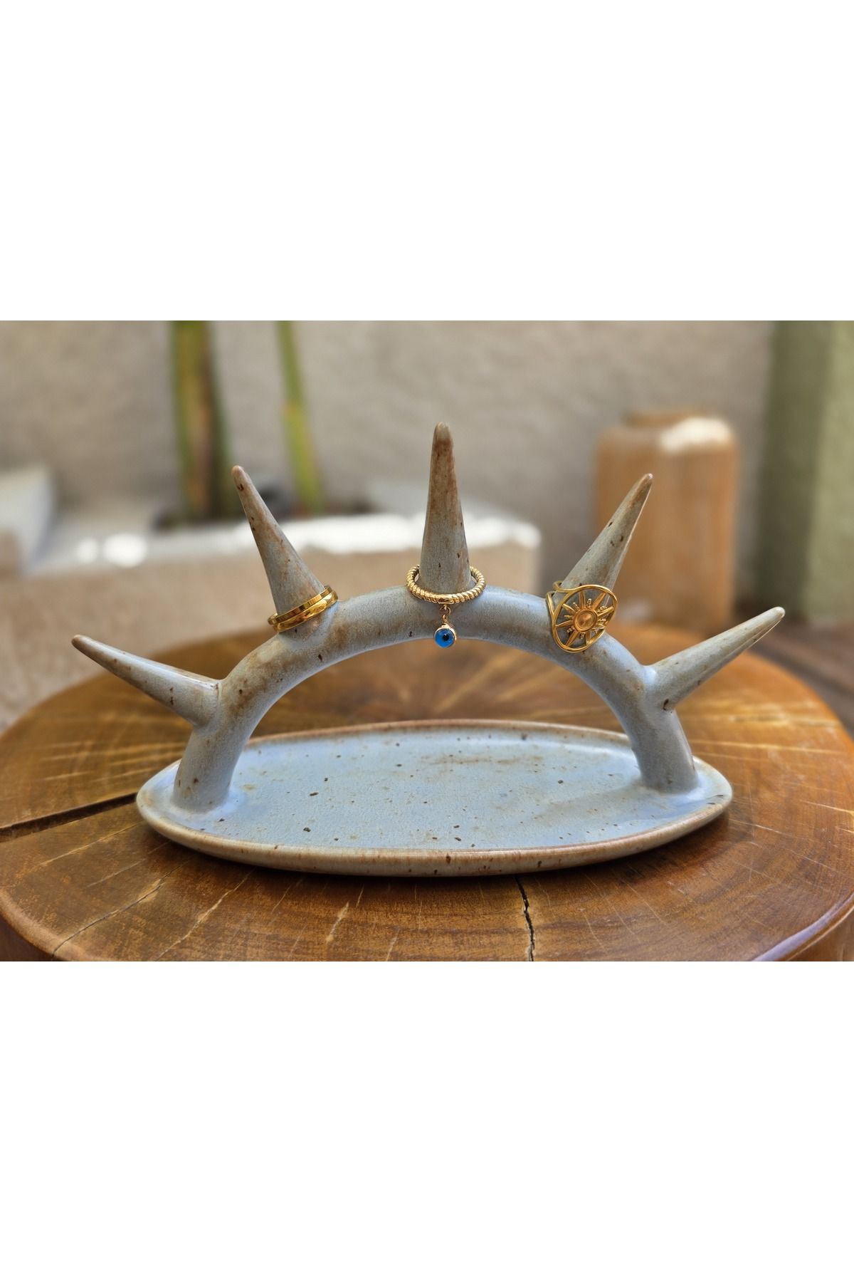 sens ceramic Bohem Seramik Takı Düzenleyeci / El Yapımı Takı Organizeri
