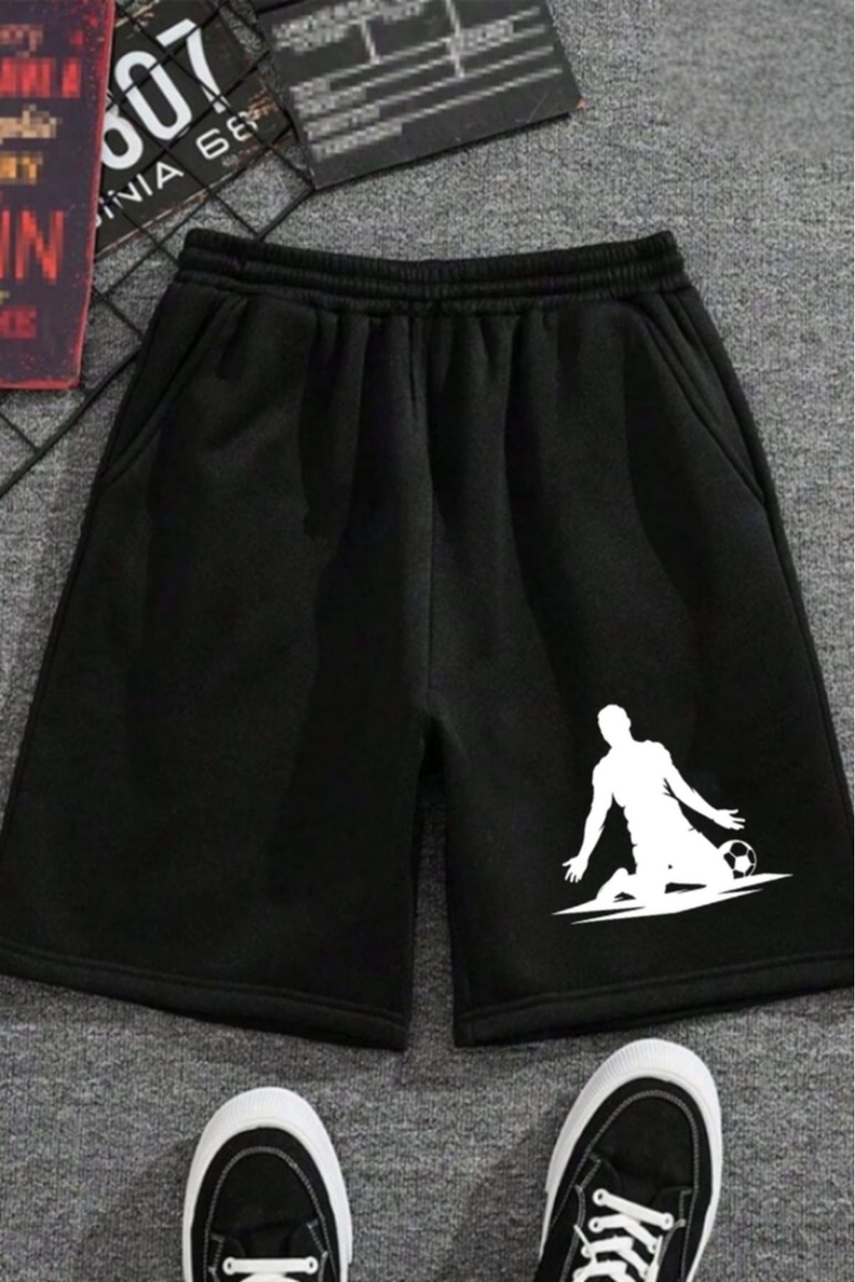 artı4 Baskılı Unisex Şort