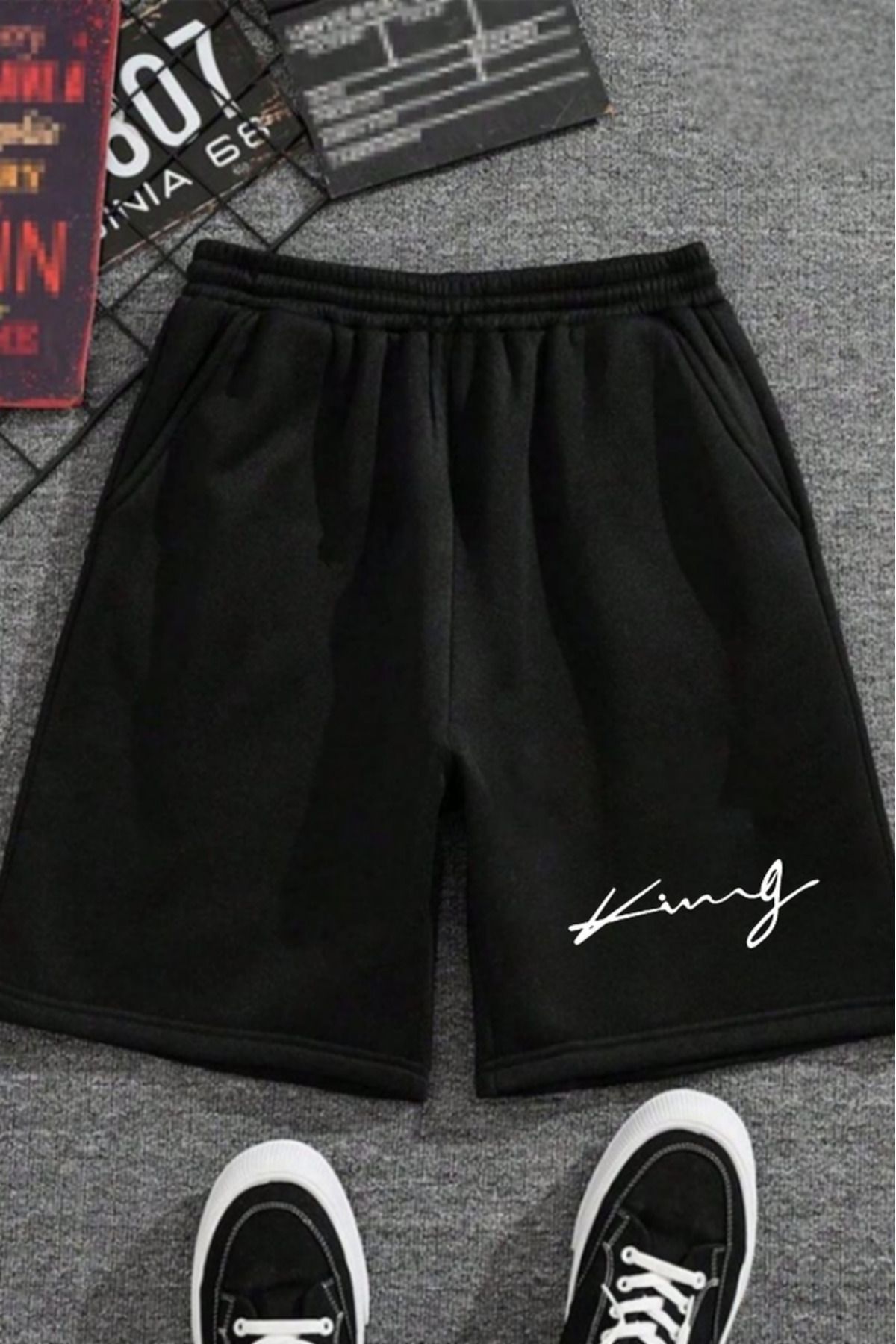 artı4 Baskılı Unisex Şort