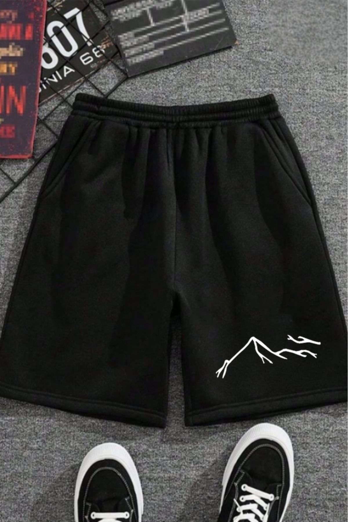 artı4 Baskılı Unisex Şort