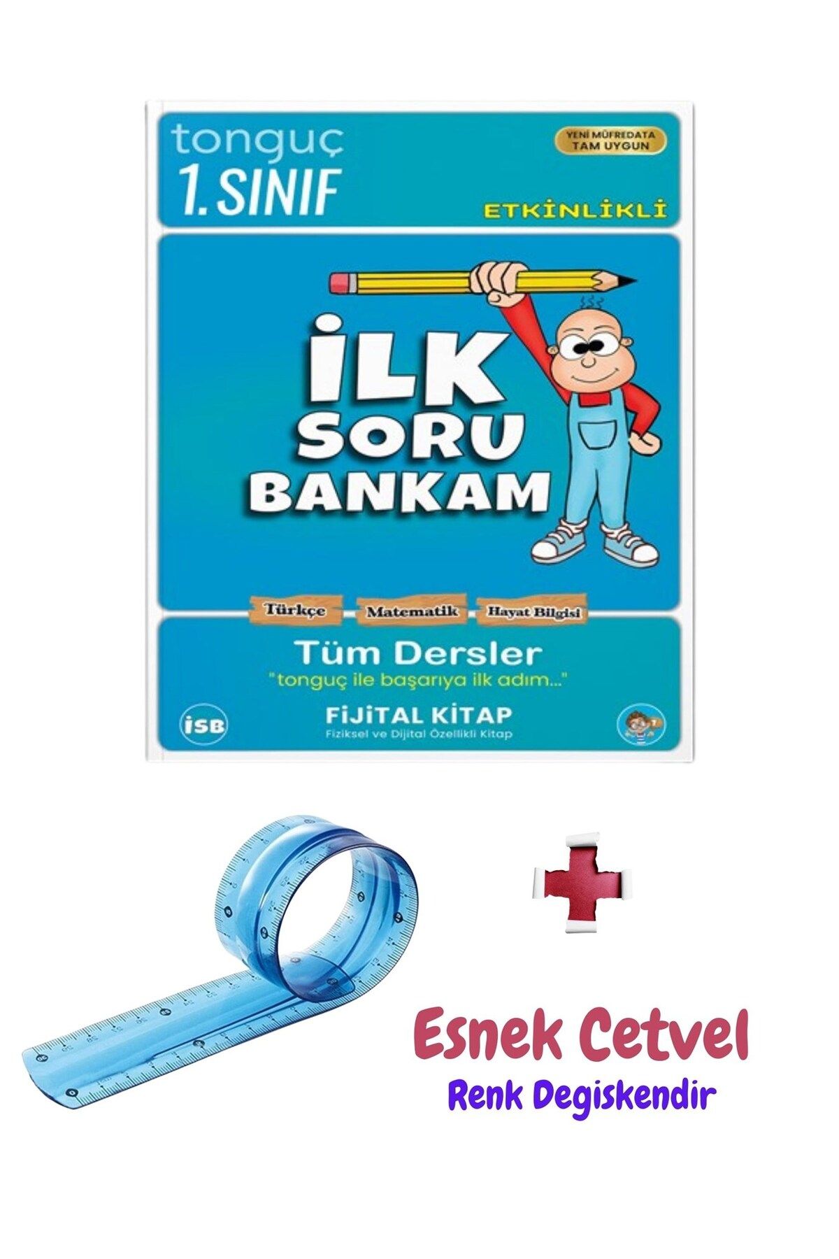 Tonguç Yayınları 1. Sınıf Tüm Dersler Soru Bankası + Esnek Cetvel - Tonguç Akademi