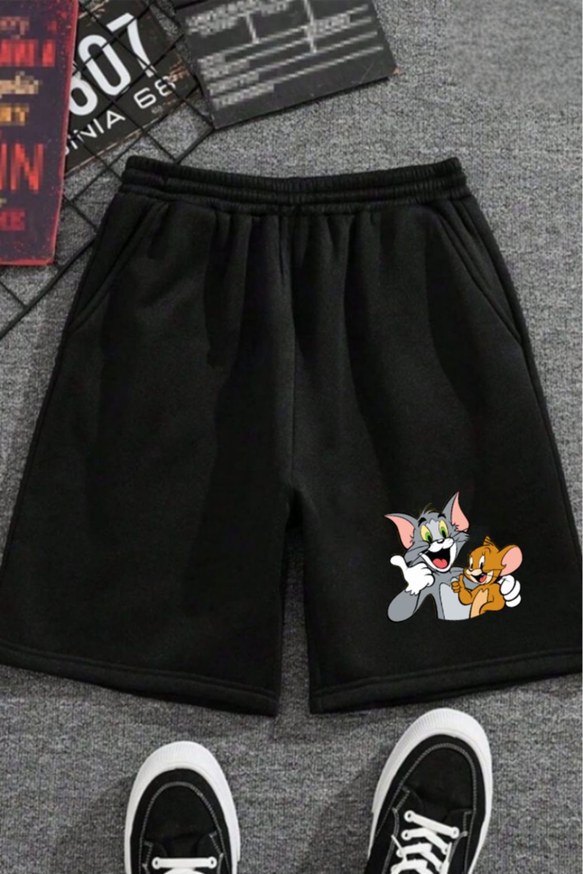 artı4 Baskılı Unisex Şort