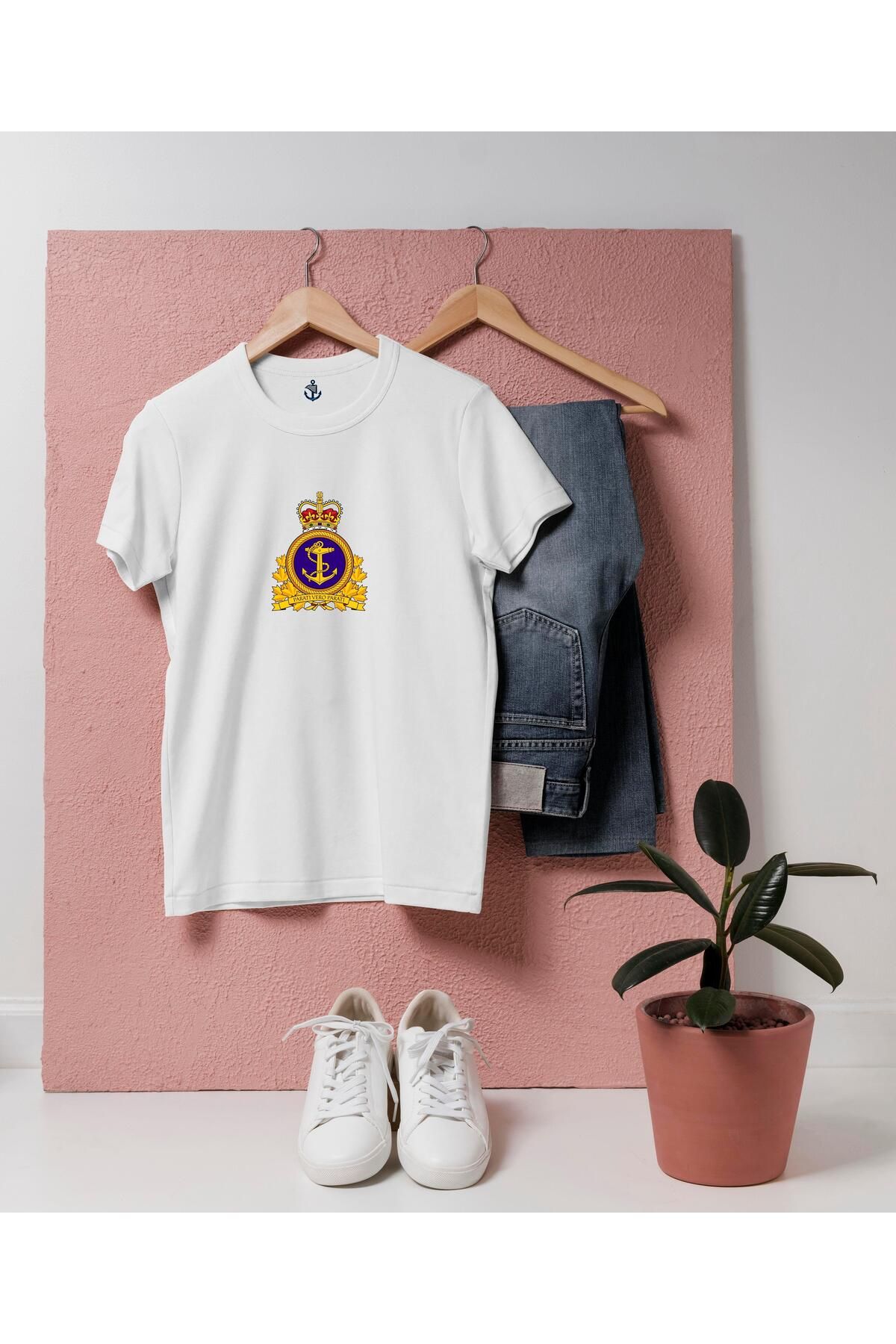 bahriyeli.jpeg Oversize Royal Canadian Navy / Kanada Kraliyet Donanması Tasarım unisex T-shirt