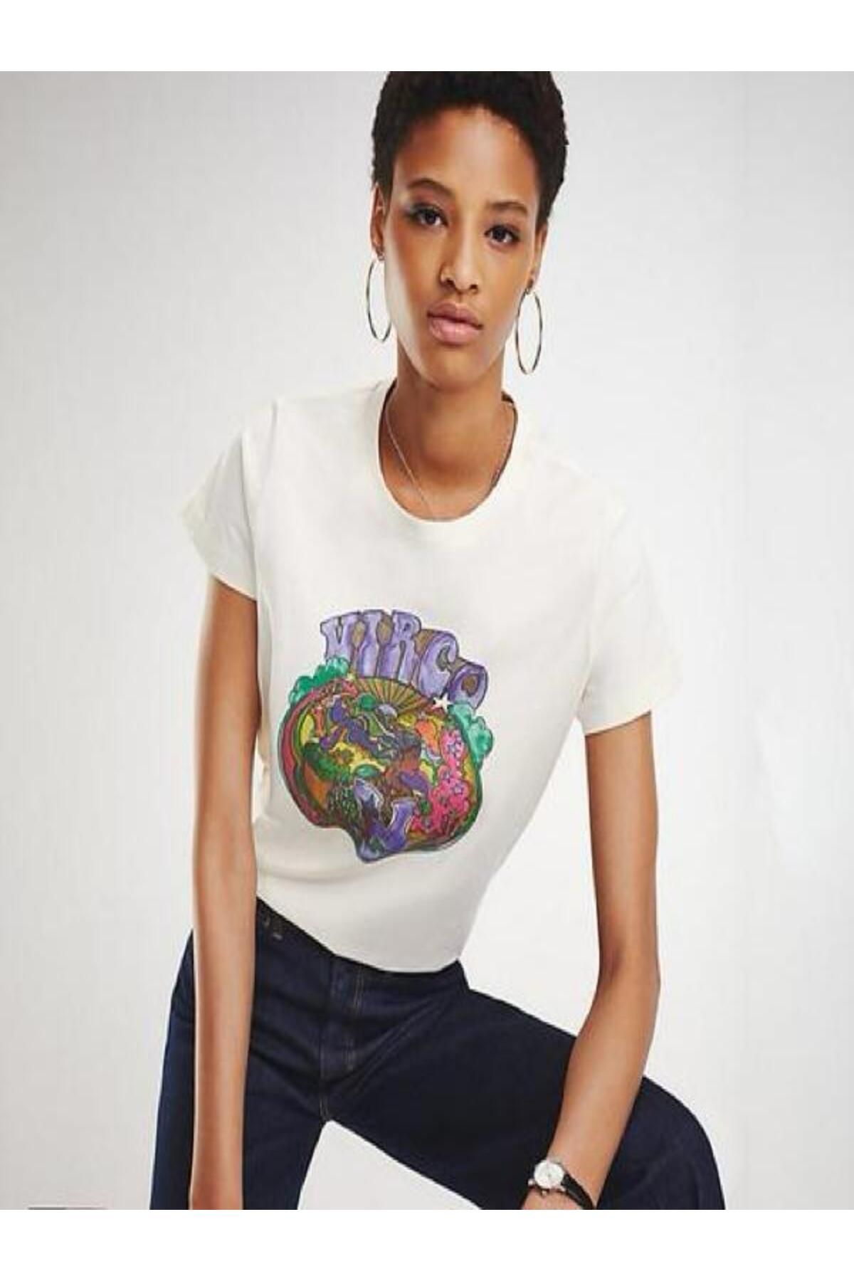 Tommy Hilfiger New collection zendaya women t-shirt virgo zodiac sign logo