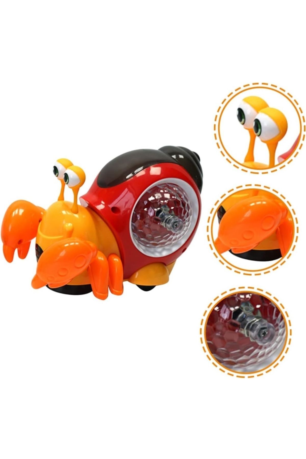 Seher Işıklı Ve Müzikli Gezgin Yengeç (YEŞİL) fotoğrafı 3 (önizleme)