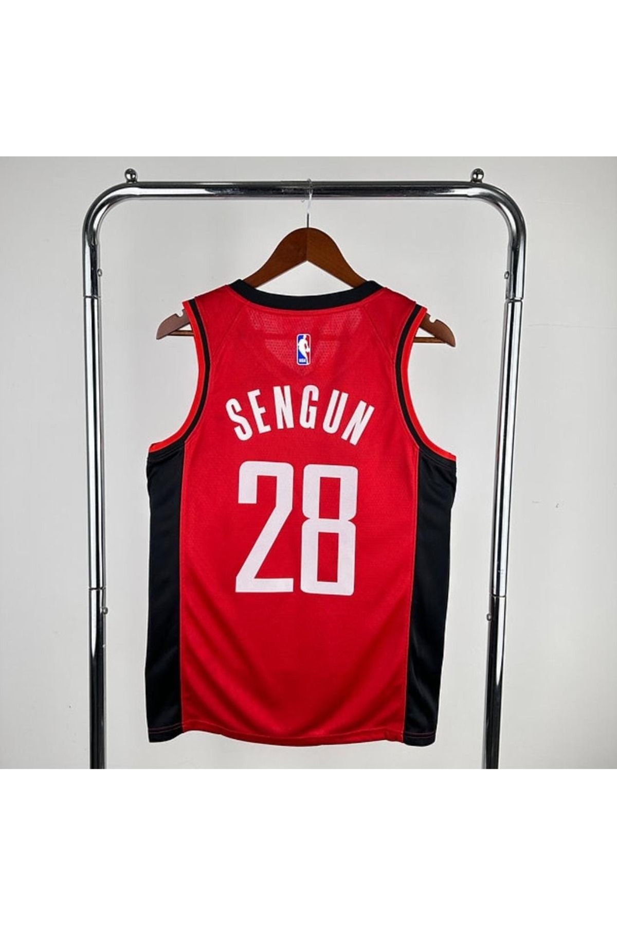 feriköy H.o.u.s.t.o.n Rockets 2025 ALPEREN ŞENGÜN BASKETBOL FORMASI (RED)