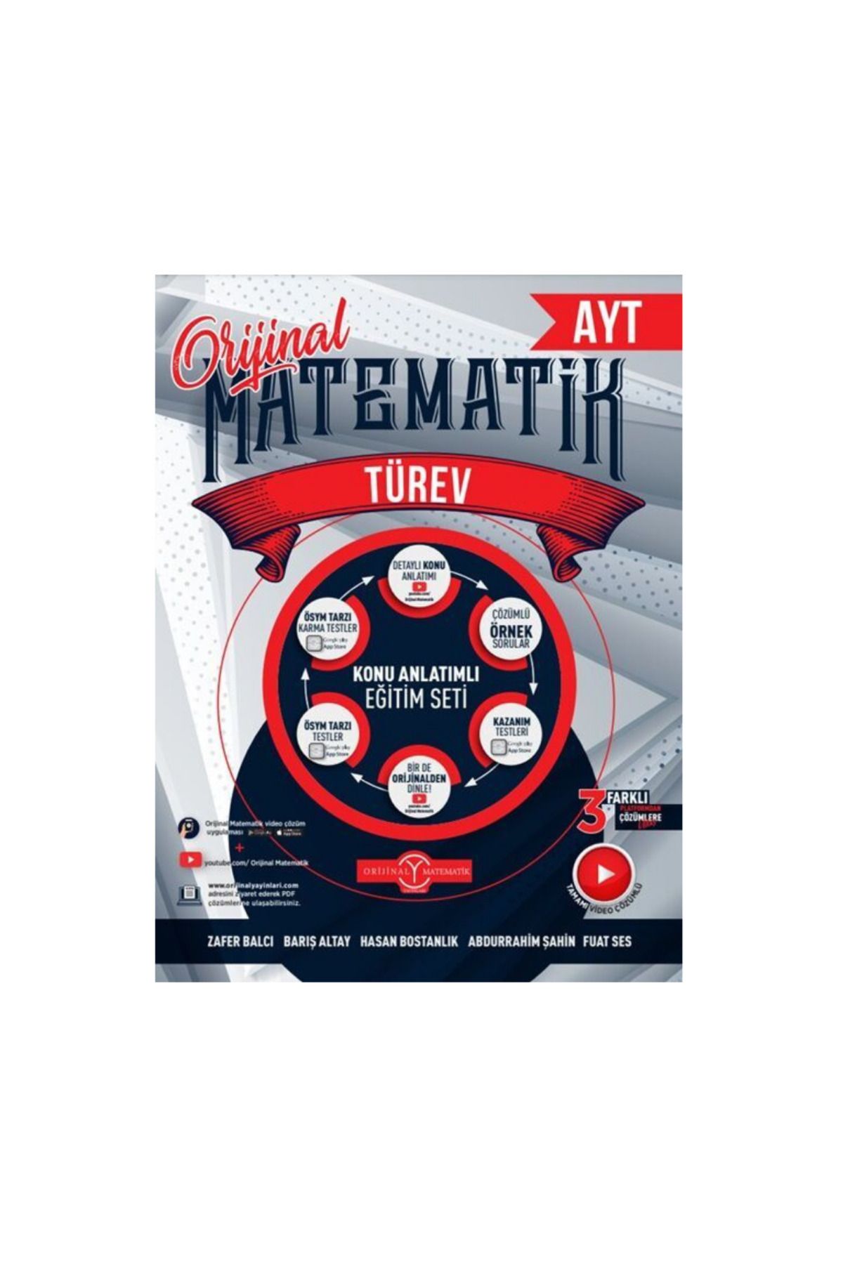 Orijinal Yayınları Orijinal Yayınları AYT Matematik Türev Konu Anlatımlı