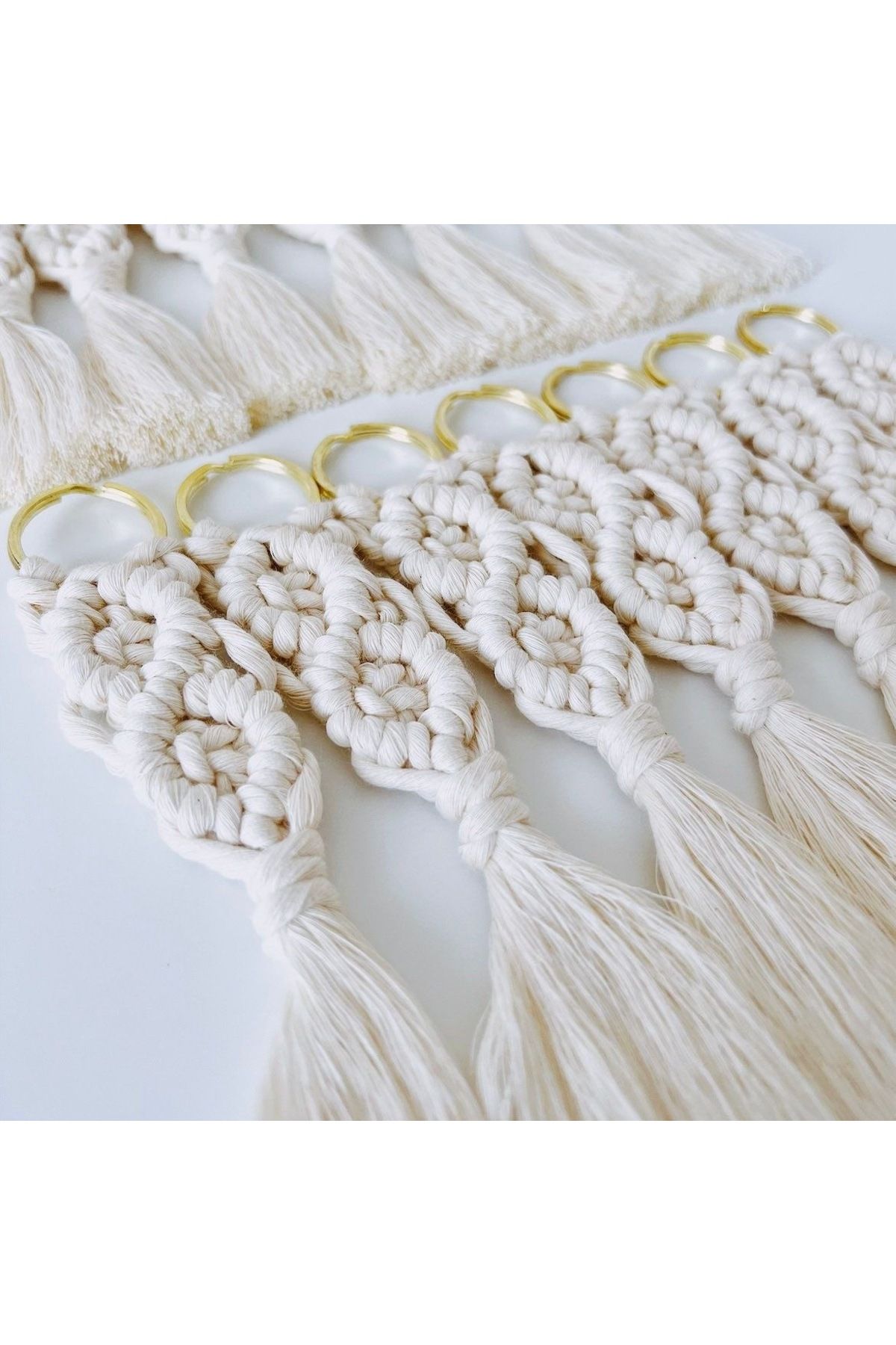Larmina Decoration 50 Adet Makrome Anahtarlık