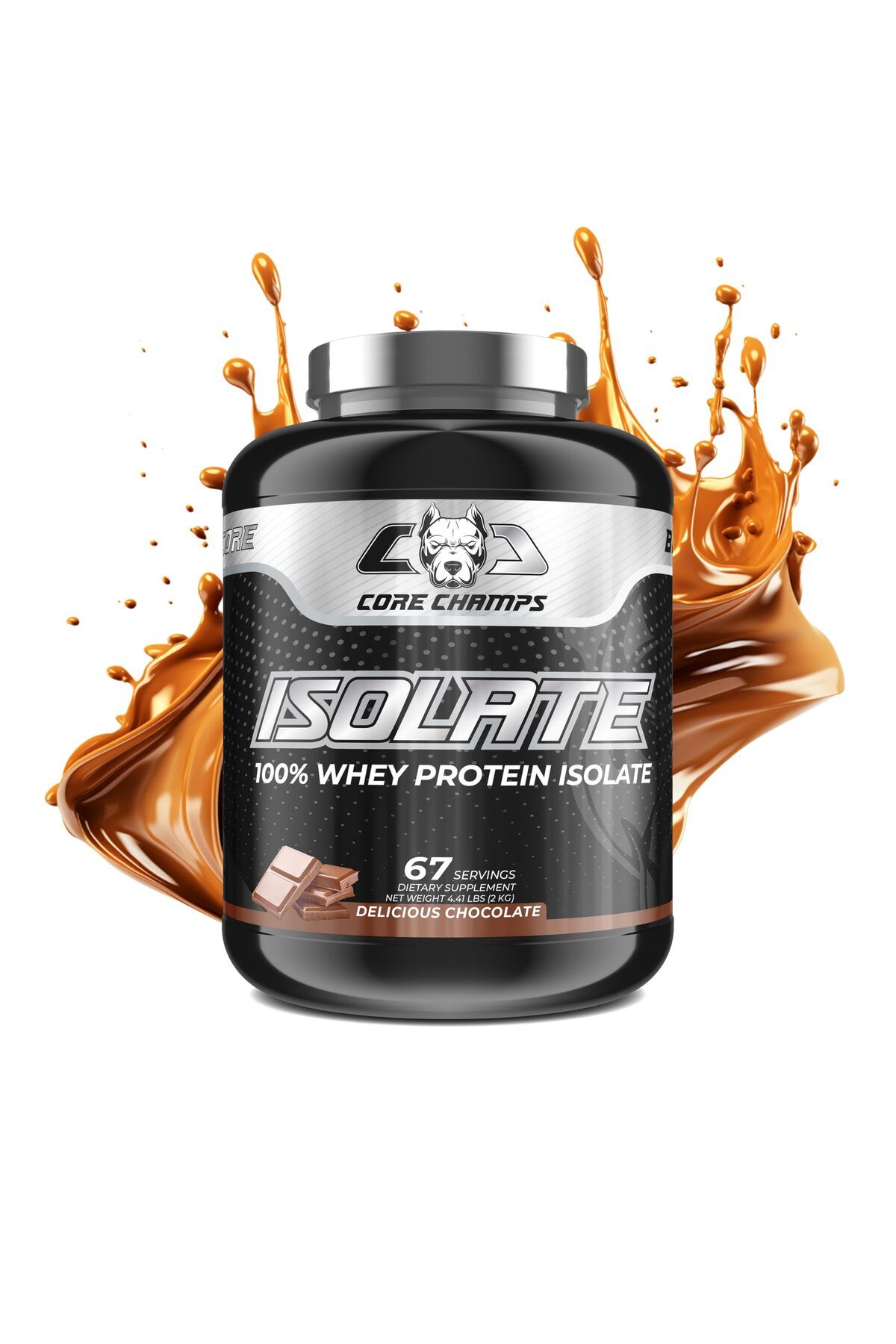 CORE Champs ISOLATE(İzole) WHEY PROTEİN 2 Kg - ABD MENŞEİ