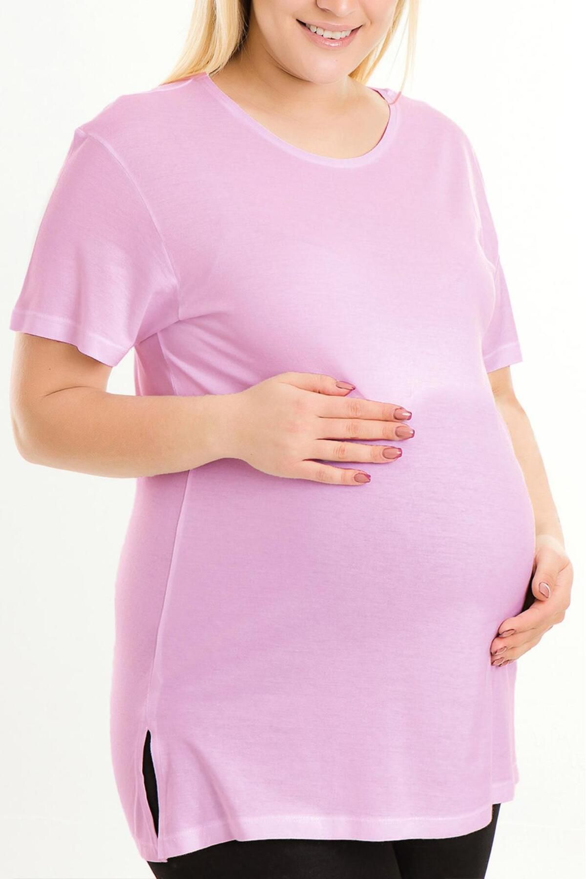 Tuess Hamile Tshırt Pembe