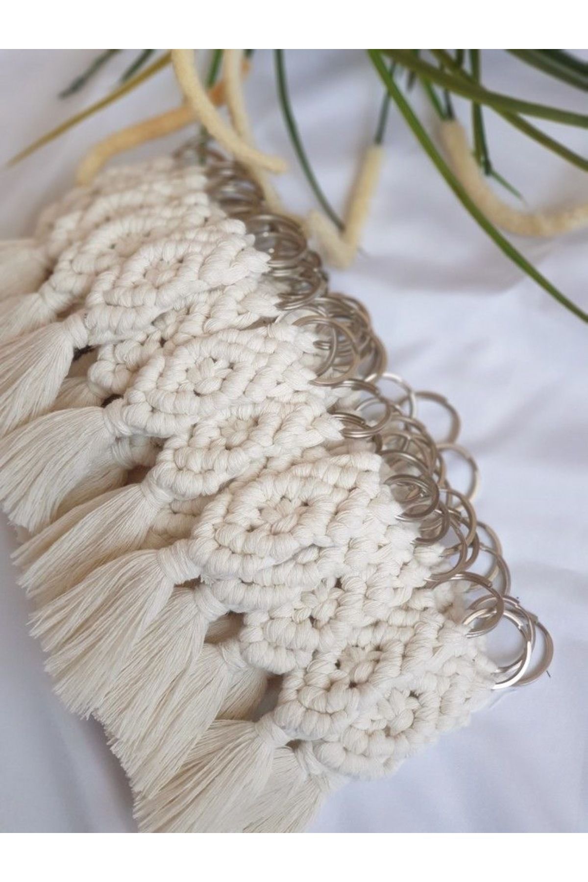 Larmina Decoration 50 Adet Makrome Anahtarlık
