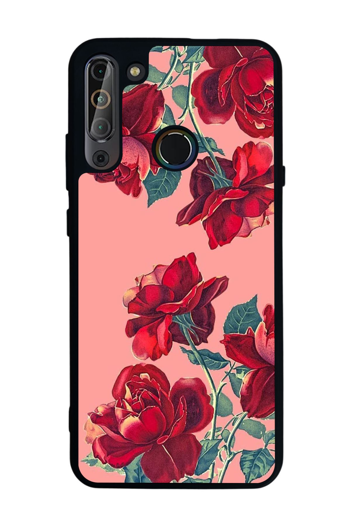CASPER Via X20 Uyumlu Mat Siyah Kılıf – Yumuşak Silikon, Koruyucu, Şok Emici Kapak