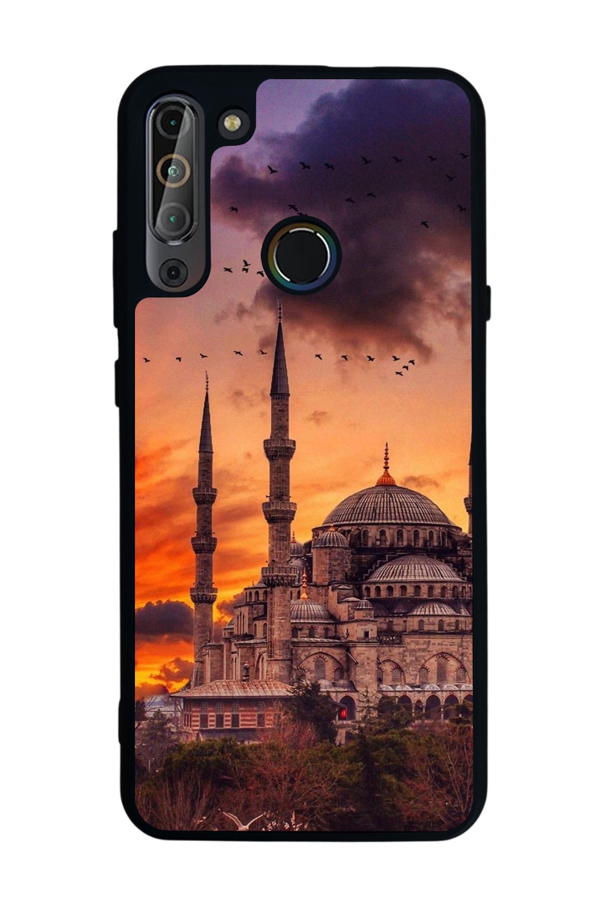 CASPER Via X20 Uyumlu Mat Siyah Kılıf – Yumuşak Silikon, Koruyucu, Şok Emici Kapak