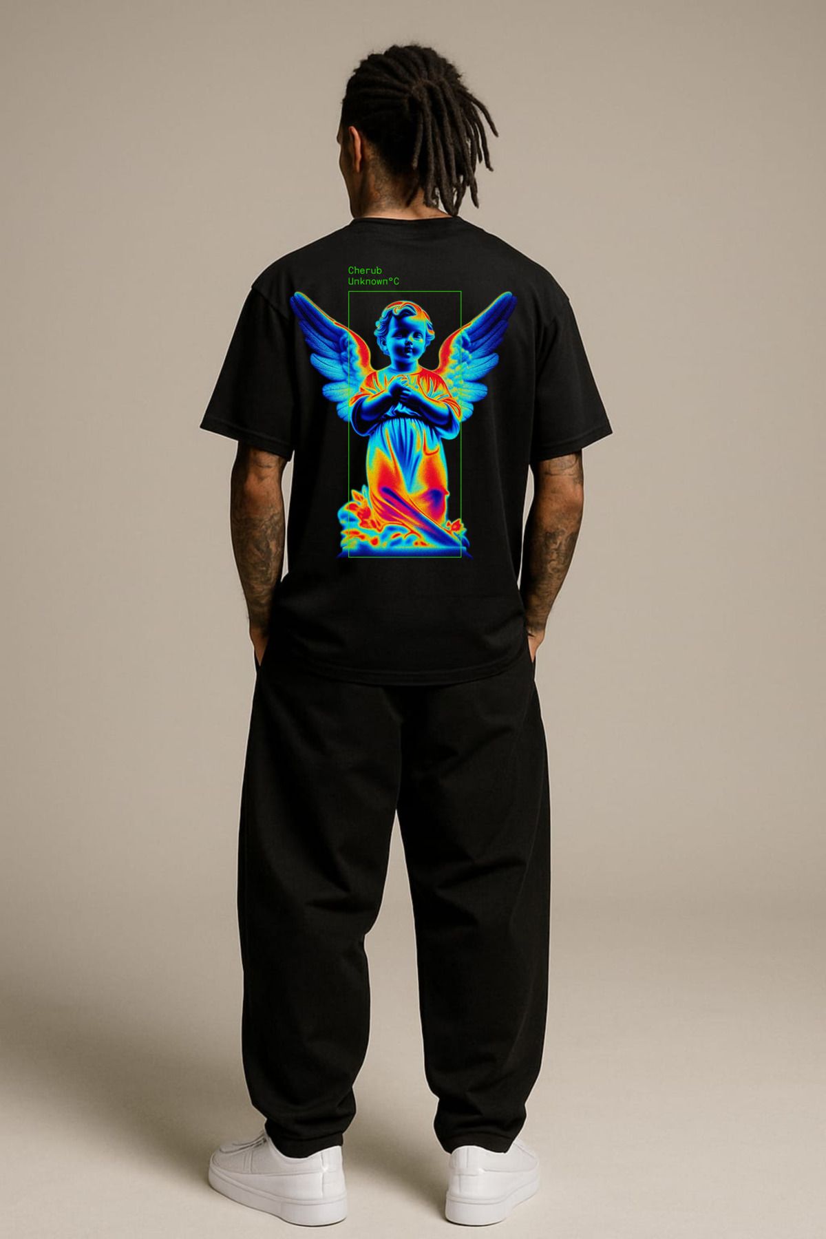 MAYK STREETWEAR OVERSIZE TSHIRT - UNISEX CHERUB BASKILI TSHIRT