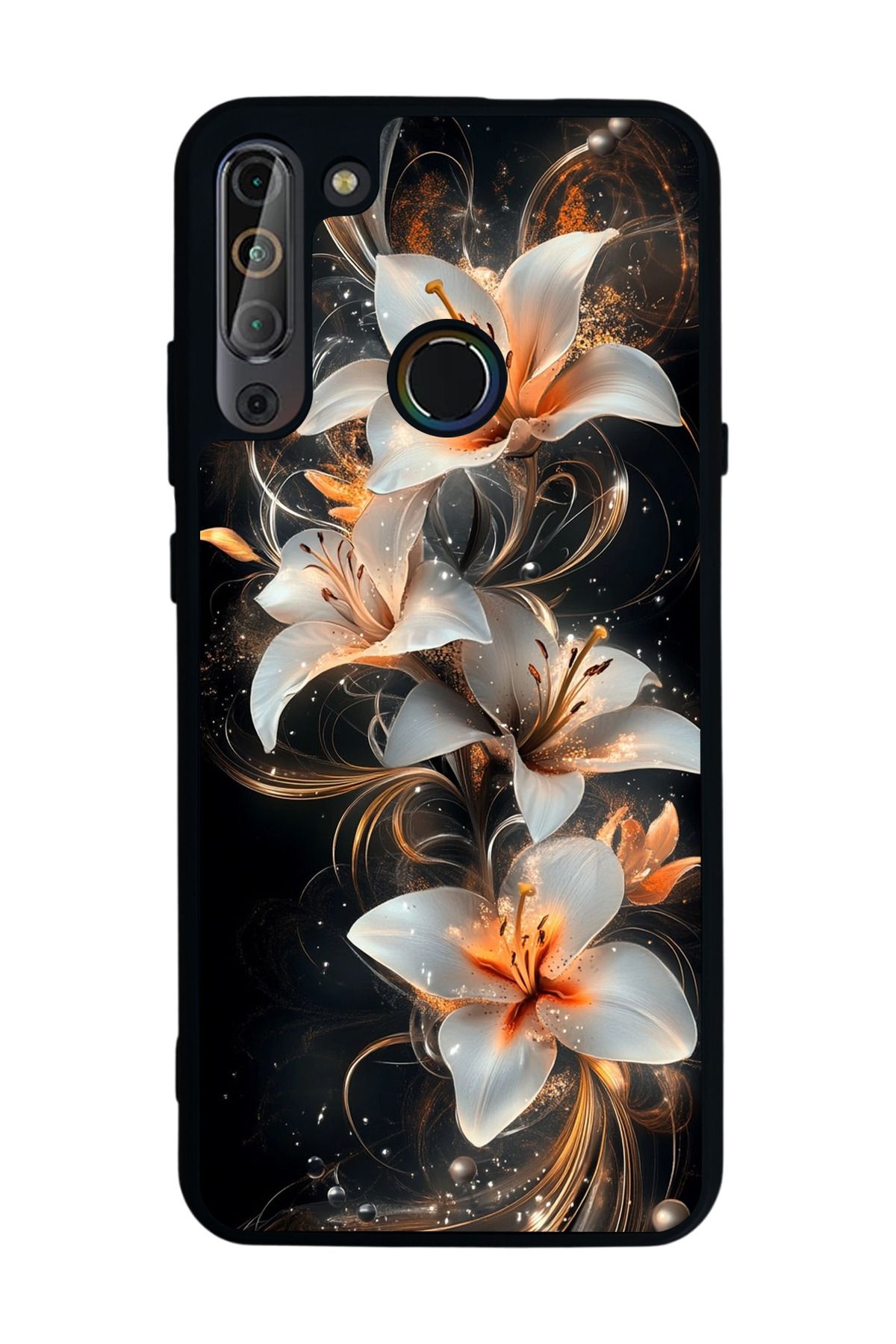 CASPER Via X20 Uyumlu Mat Siyah Kılıf – Yumuşak Silikon, Koruyucu, Şok Emici Kapak