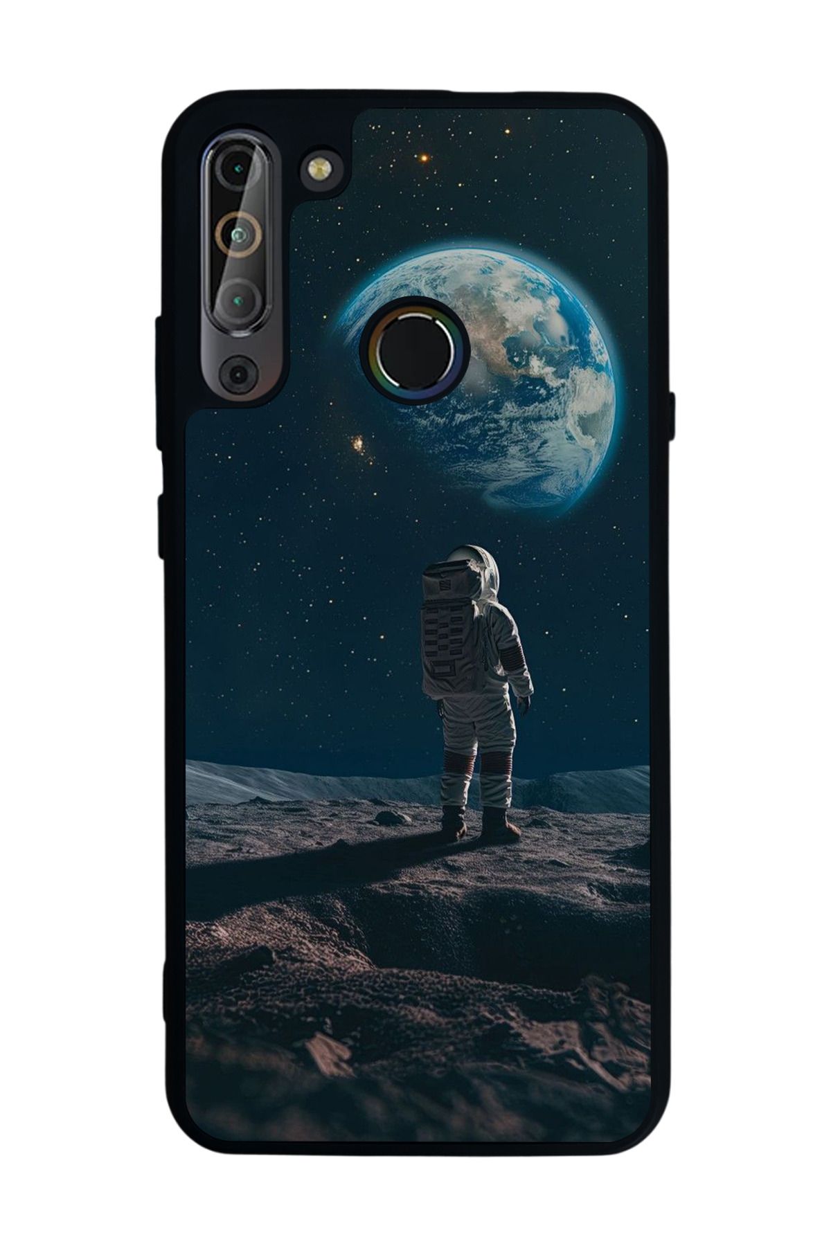 CASPER Via X20 Uyumlu Mat Siyah Kılıf – Yumuşak Silikon, Koruyucu, Şok Emici Kapak
