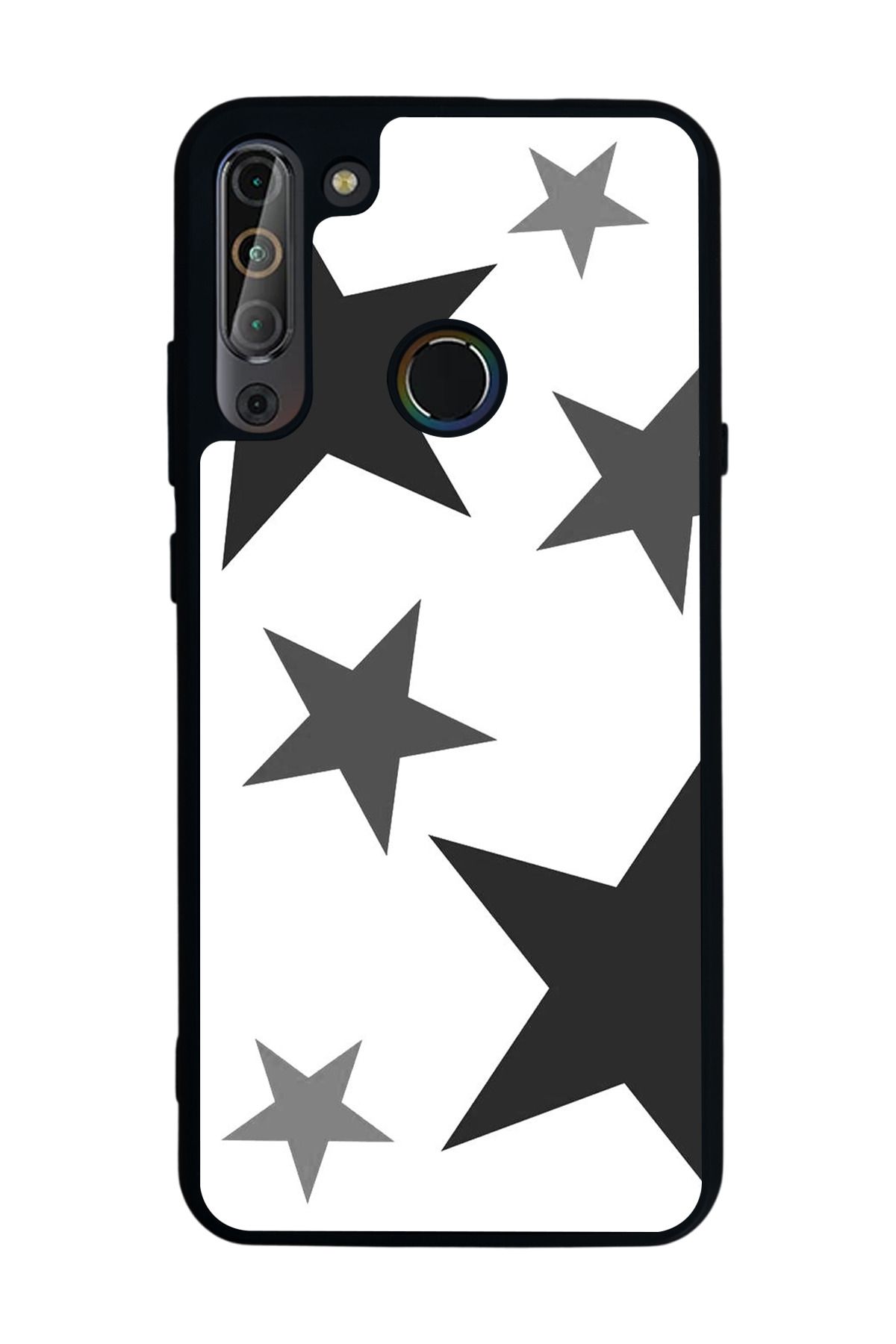 CASPER Via X20 Uyumlu Mat Siyah Kılıf – Yumuşak Silikon, Koruyucu, Şok Emici Kapak