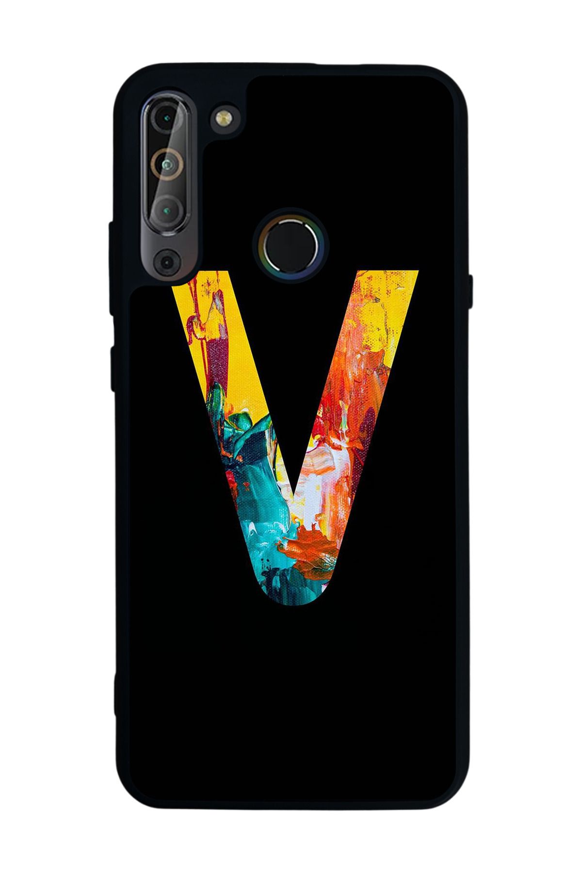 CASPER Via X20 Uyumlu Mat Siyah Kılıf – Yumuşak Silikon, Koruyucu, Şok Emici Kapak