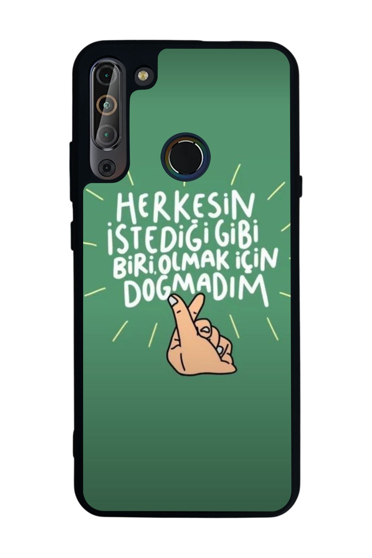 CASPER Via X20 Uyumlu Mat Siyah Kılıf – Yumuşak Silikon, Koruyucu, Şok Emici Kapak