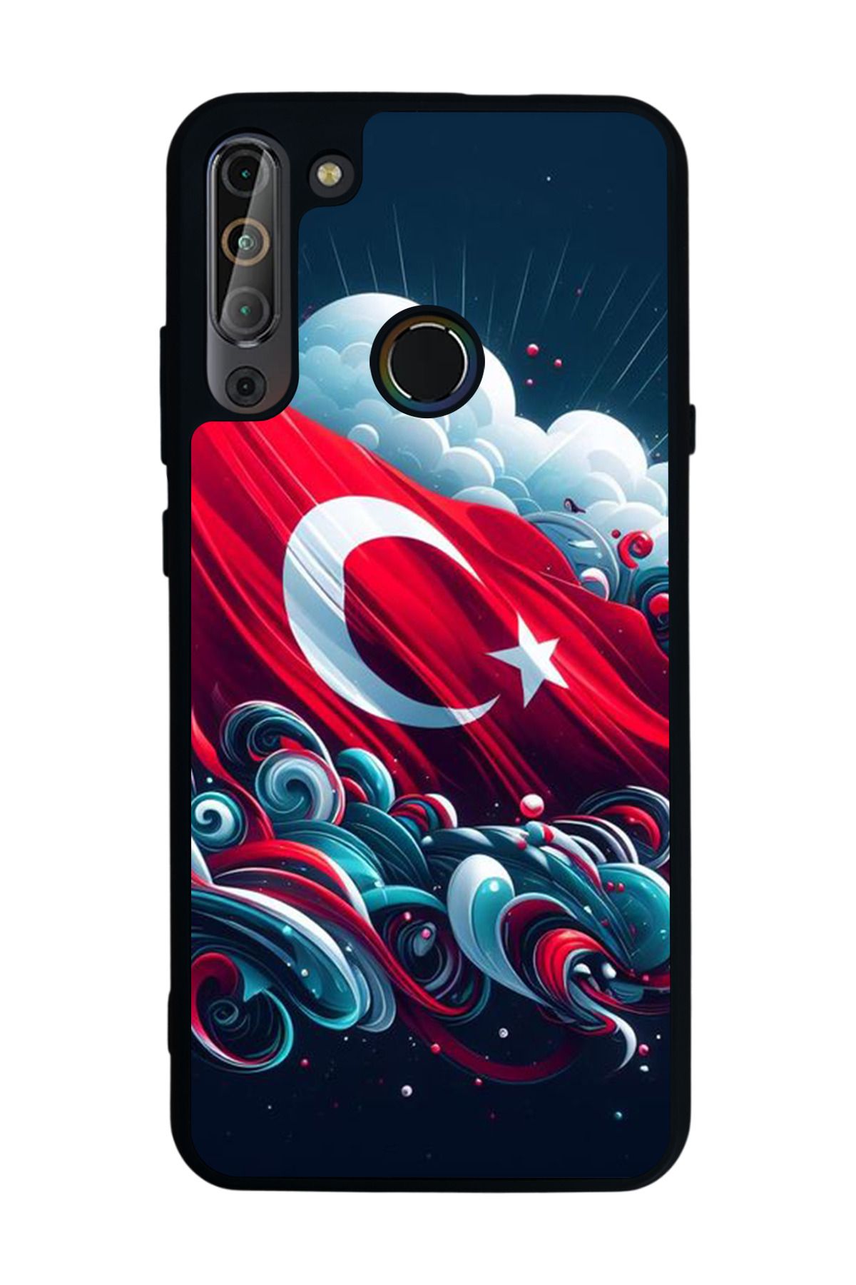 CASPER Via X20 Uyumlu Mat Siyah Kılıf – Yumuşak Silikon, Koruyucu, Şok Emici Kapak