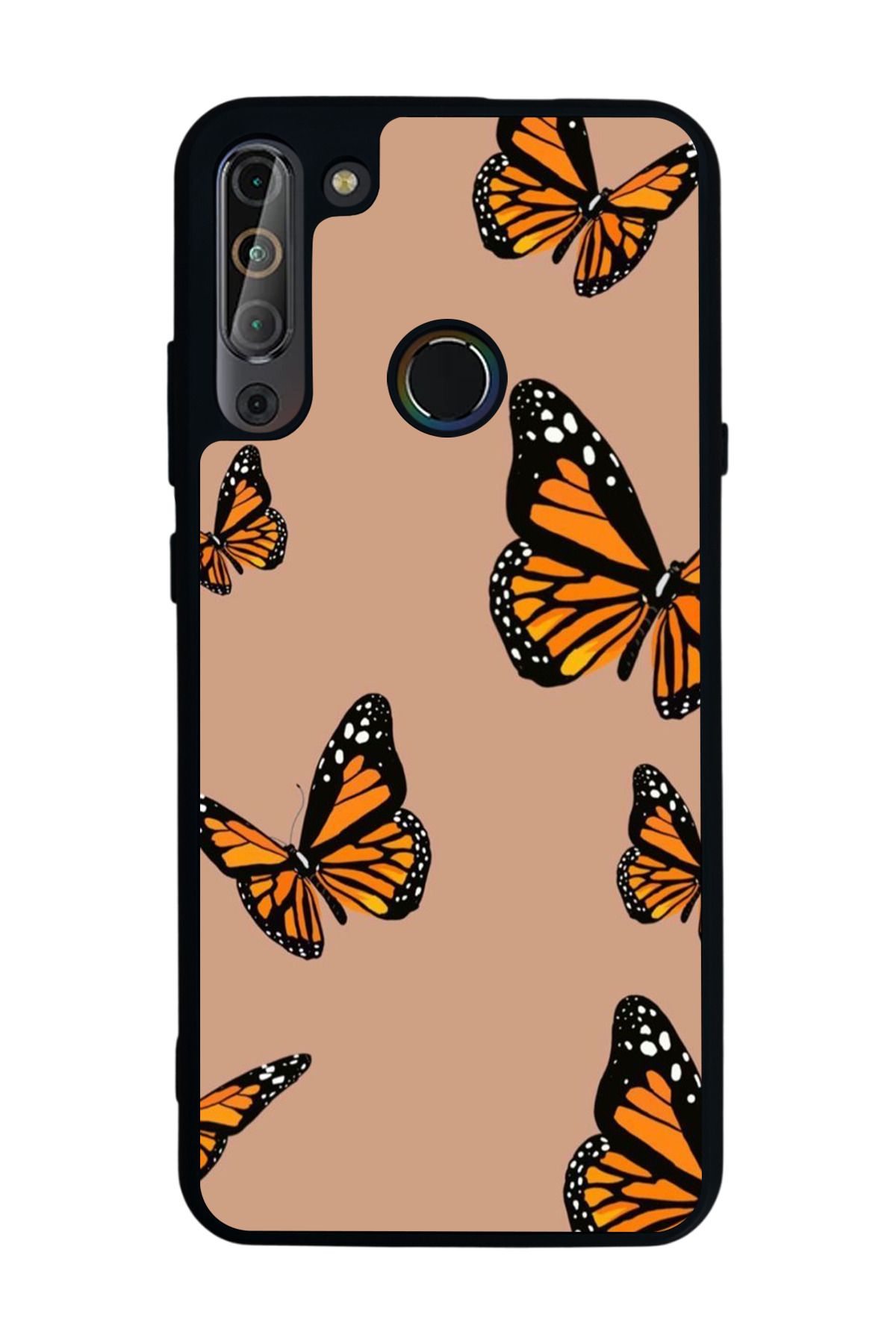 CASPER Via X20 Uyumlu Mat Siyah Kılıf – Yumuşak Silikon, Koruyucu, Şok Emici Kapak