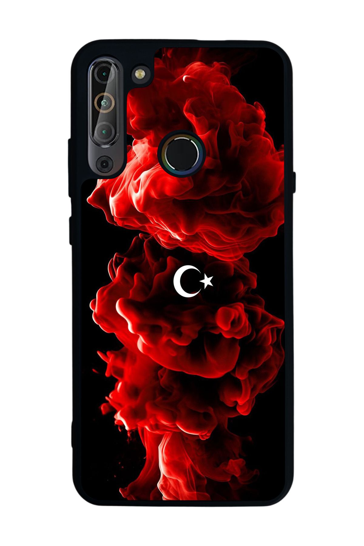CASPER Via X20 Uyumlu Mat Siyah Kılıf – Yumuşak Silikon, Koruyucu, Şok Emici Kapak