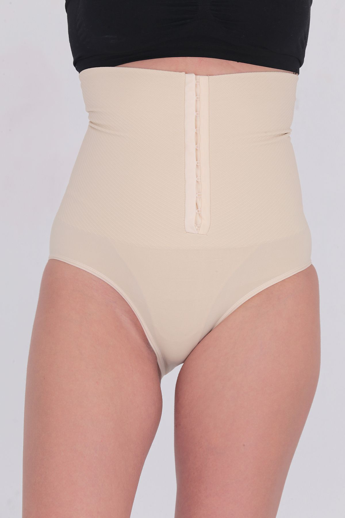 inkasole Agraflı Yüksek Bel Slip Korse 5521 Ten