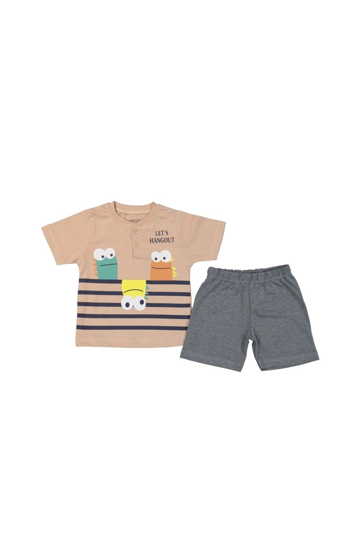 Nazar Erkek Bebek Let's Hangout Yazlık Şort Takımı