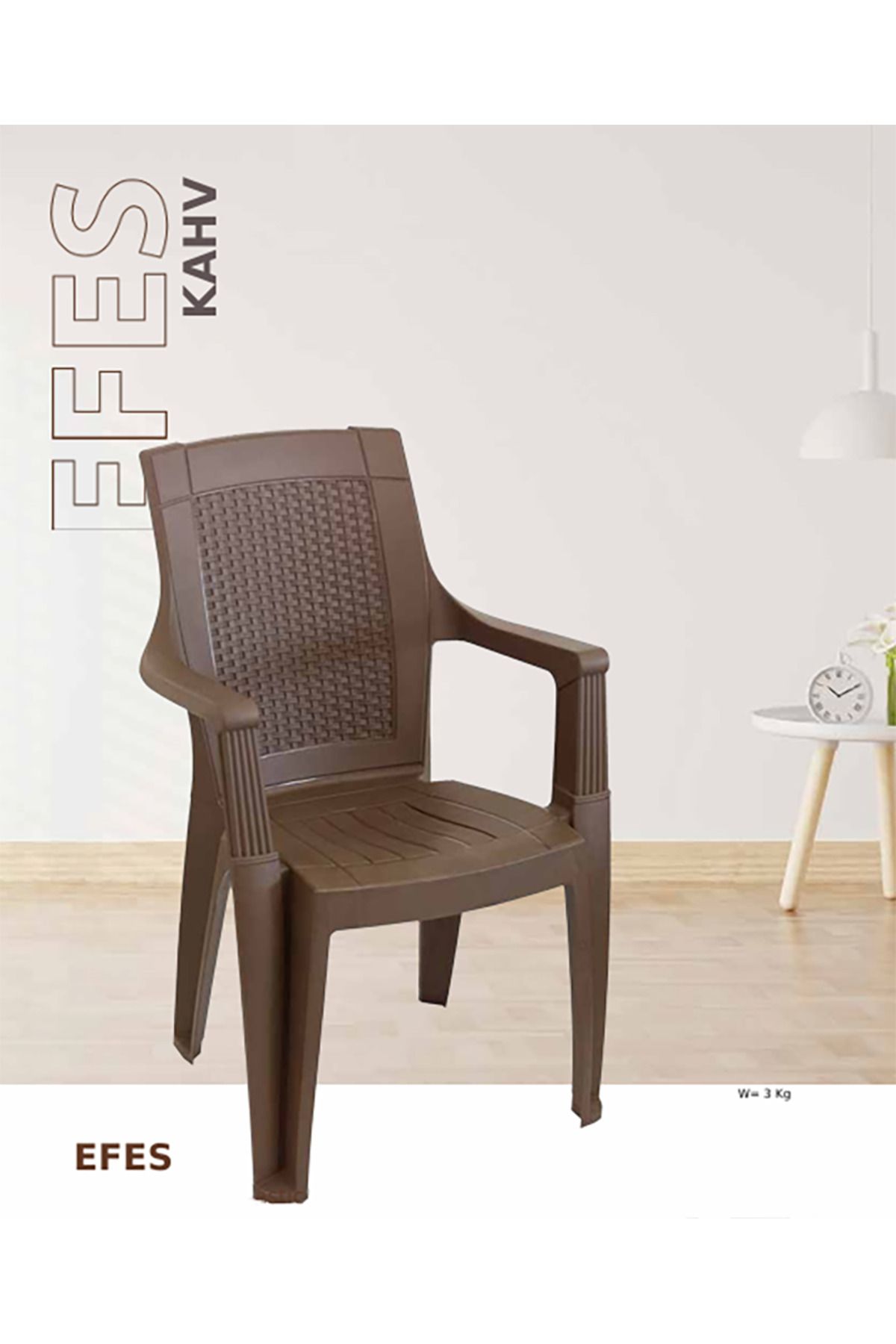 KANDİLLER RATTAN SANDALYE EFES MODELİ 3 KG PREMİUM ÜRÜN