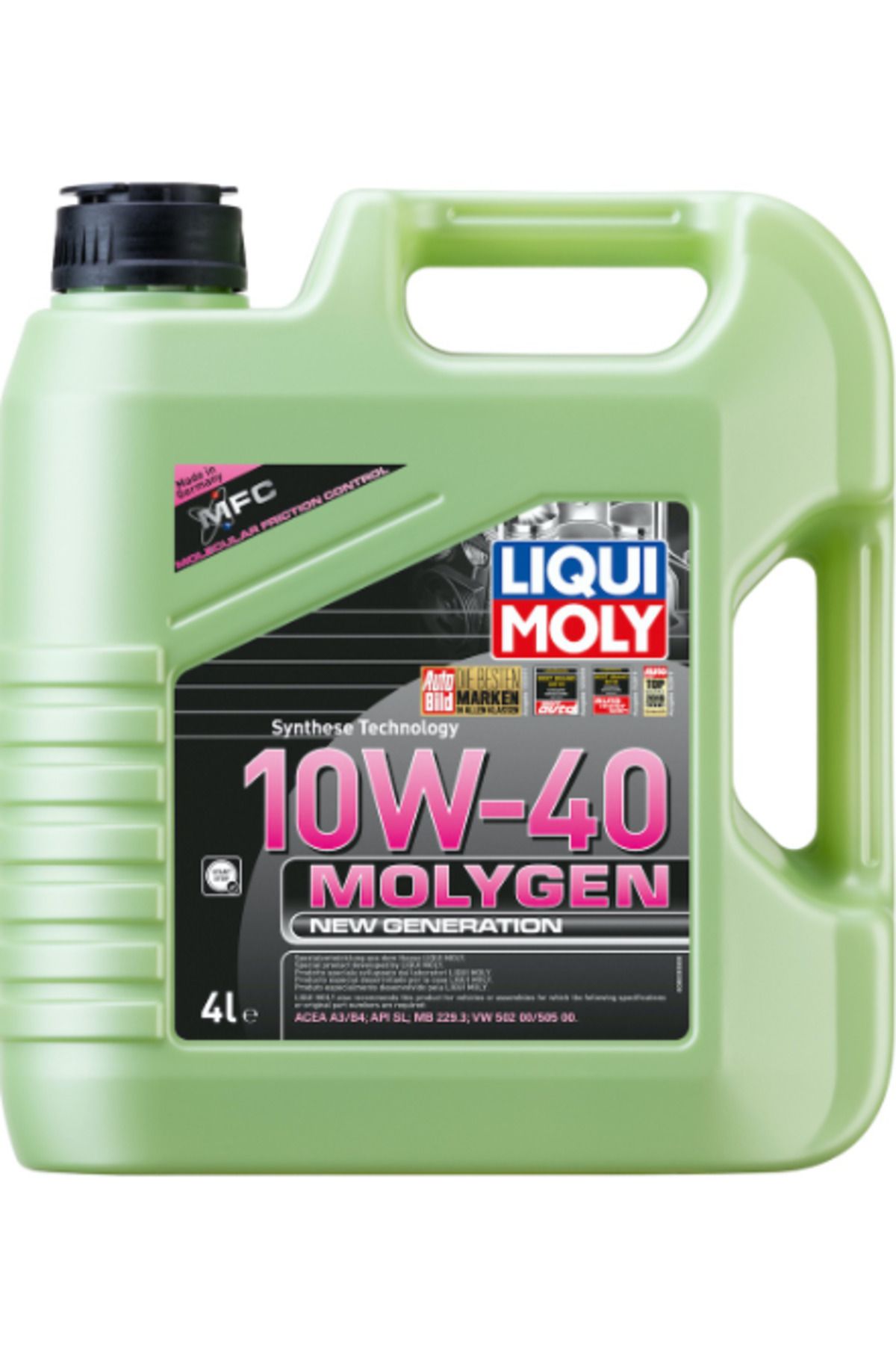 Liqui Moly Molygen New Generation 10W-40 (4 Litre) Yeni Üretim Tarihli