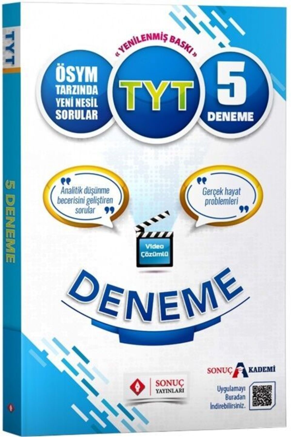 Ankara Kitap Merkezi TYT Video Çözümlü 5 Deneme Sonuç Yayınları