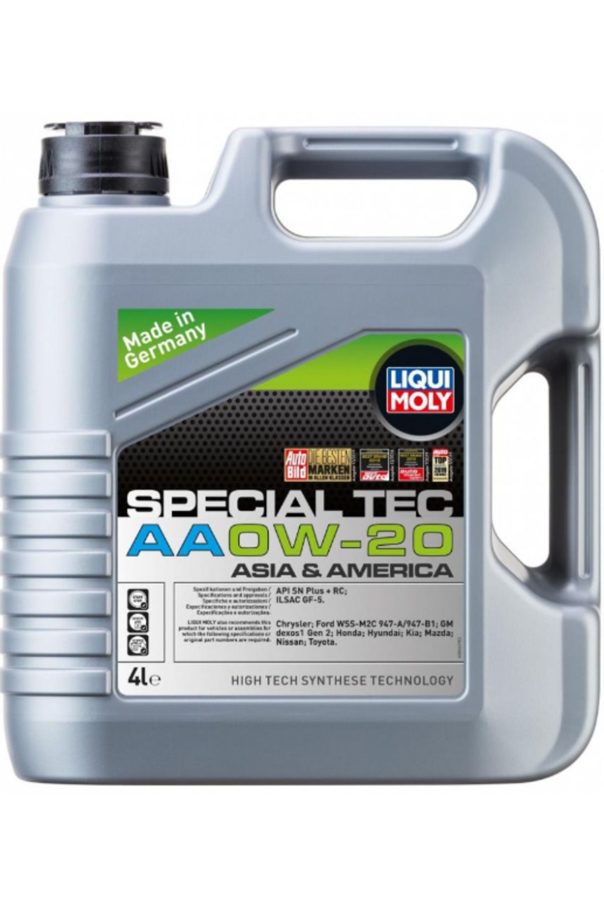 Liqui Moly Special Tec AA 0W-20 Motor Yağı (4 Litre) Yeni Üretim Tarihli
