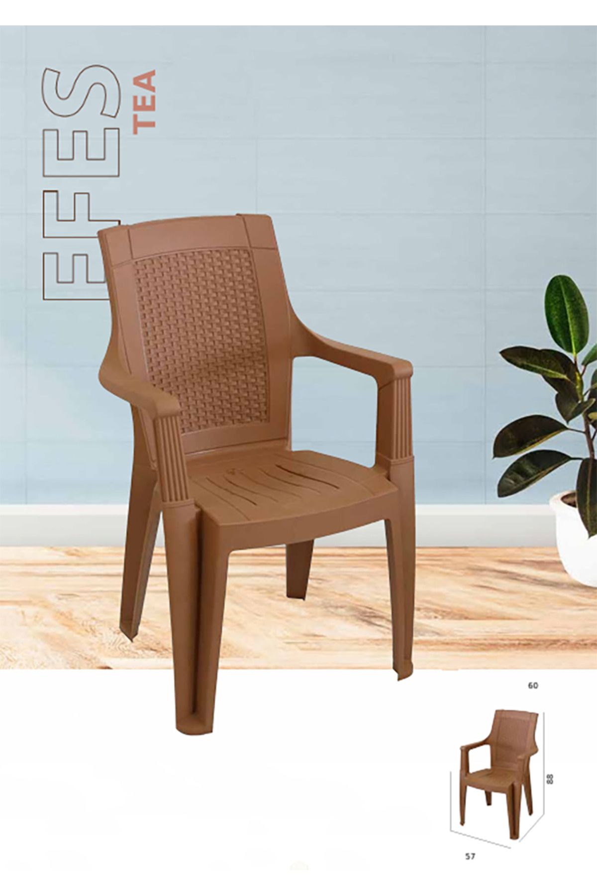 KANDİLLER RATTAN SANDALYE EFES MODELİ 3 KG PREMİUM ÜRÜN