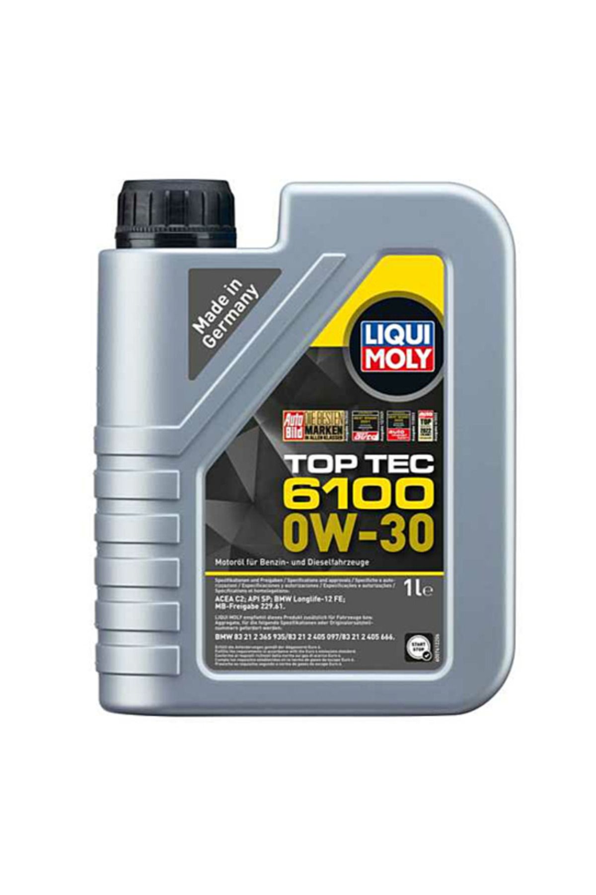 Liqui Moly Top Tec 6100 0W-30 (1 Litre) Yeni Üretim Tarihli