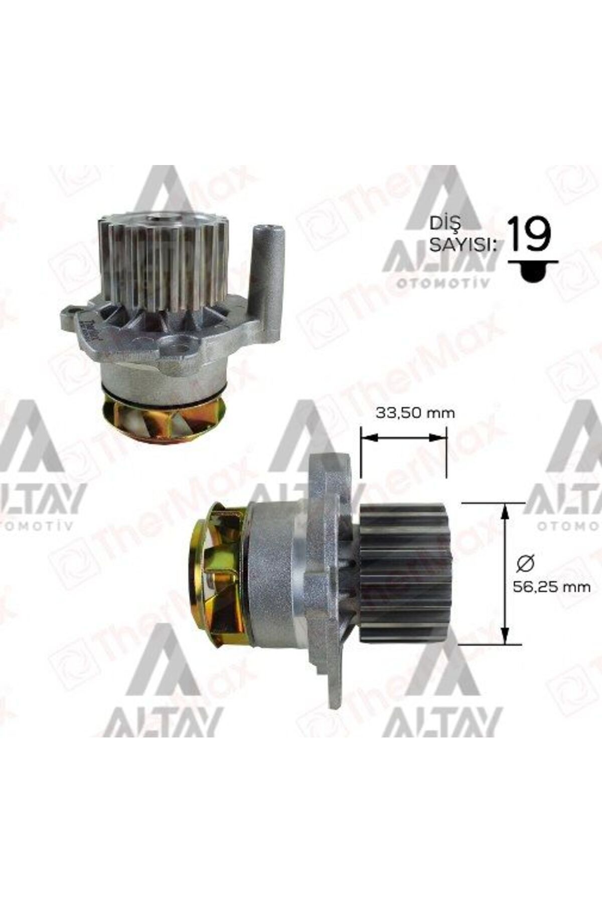 Orjinal DEVİRDAİM CADDY III 04-15 / TRANSPORTER T5 03-11 / LEON 05-12 / GOLF5 03-09 / 1.4 TDİ-1.9 TDI ( AMF