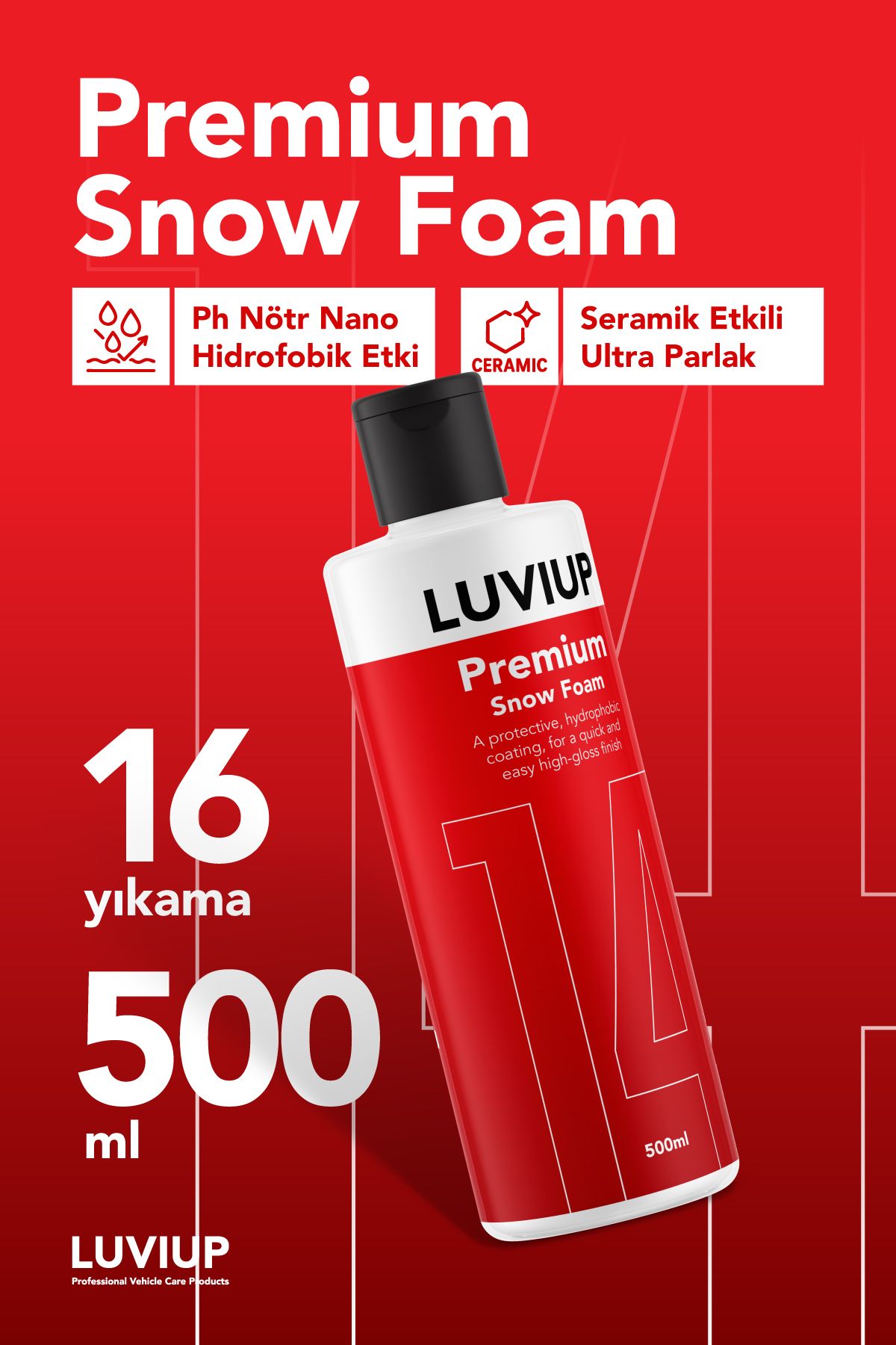 Luviup Nano Etkili Şampuan 500 ml