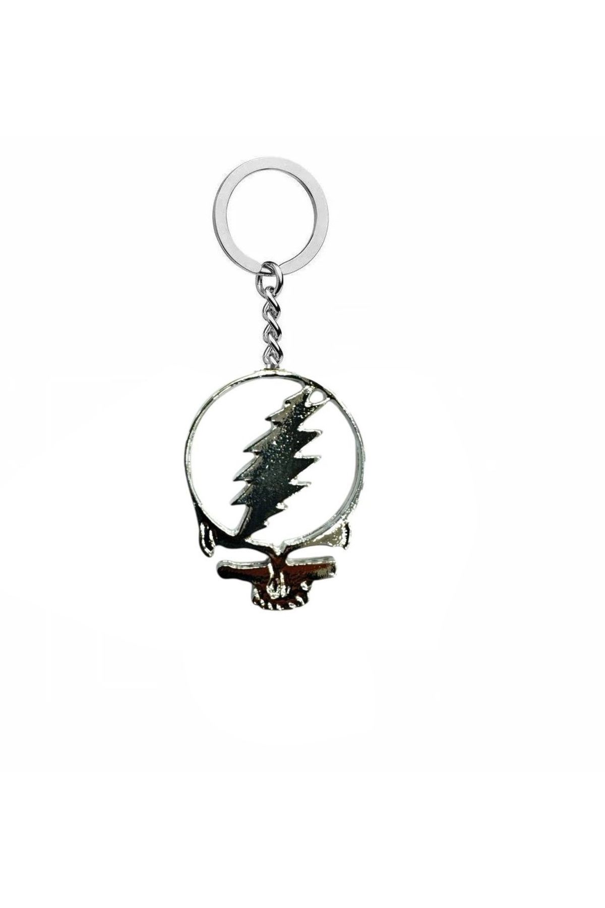 Herşey Nota Grateful Dead Temalı Metal Anahtarlık – Rock & Vintage Tarzı Aksesuar