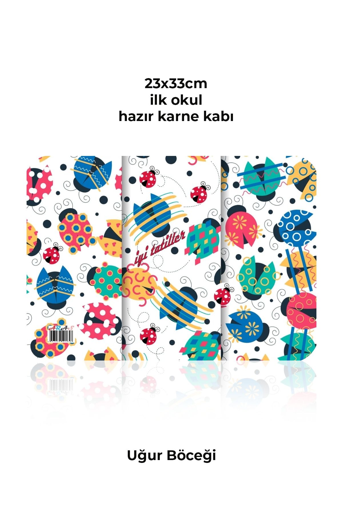 Kids Like Uğur Böceği Karne Kabı - Karne Kılıfı 20 Li Paket