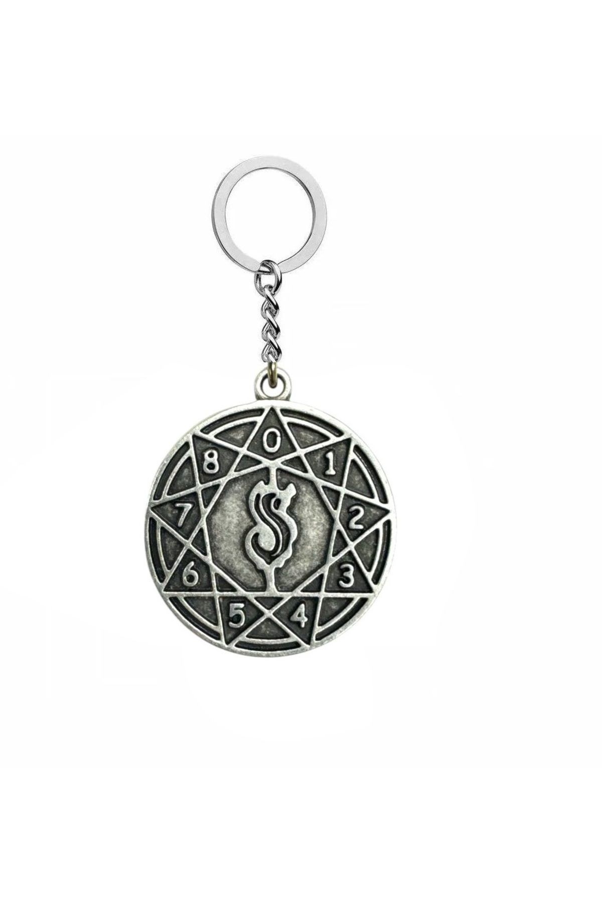 Herşey Nota Slipknot Metal Logo Anahtarlık – Dayanıklı Alaşımlı Rock Aksesuar