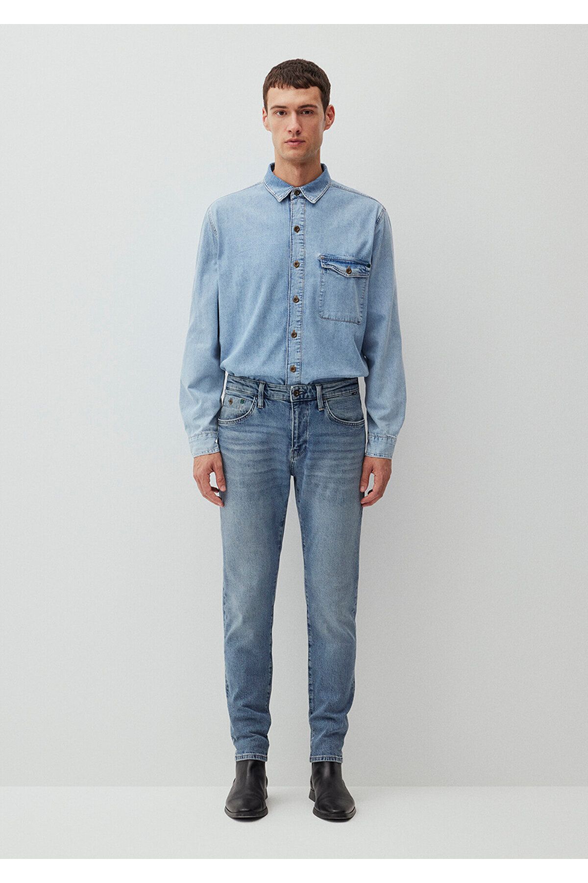 شلوار جین مردانه MILAN REGENERATIVE INDIGO BLUE JEAN 0081088658 Mavi