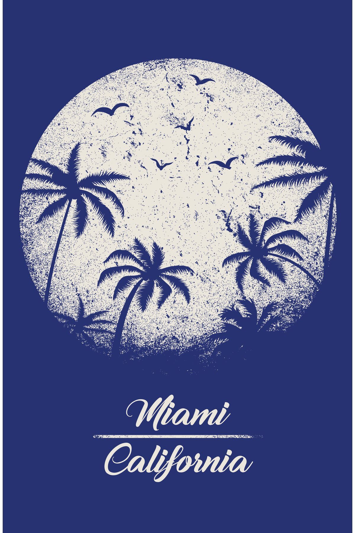 Fabeteks Miami California Plaj Havlusu 75x150cm