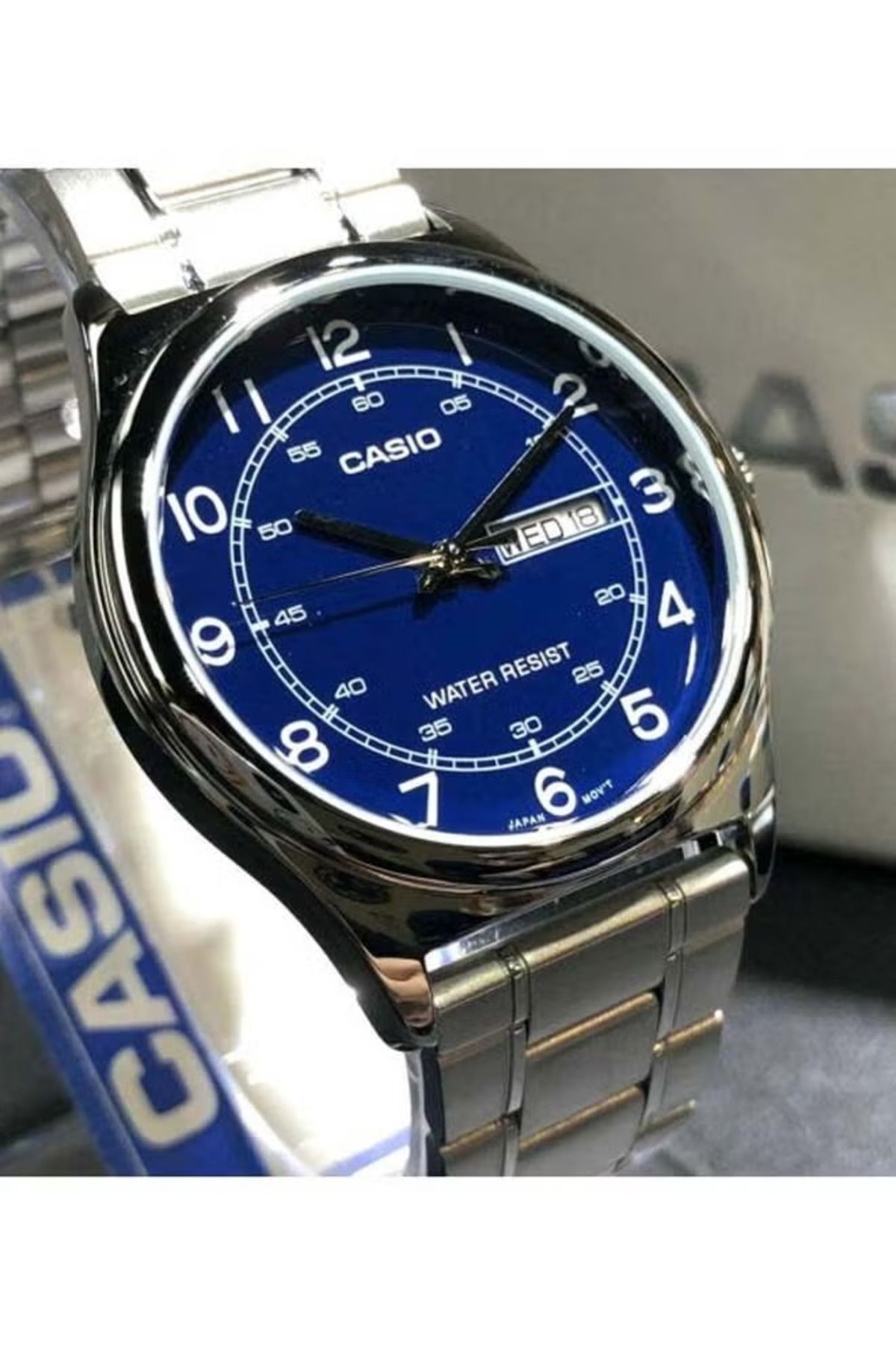Casio-Men's Stainless Steel Analog Watch 4