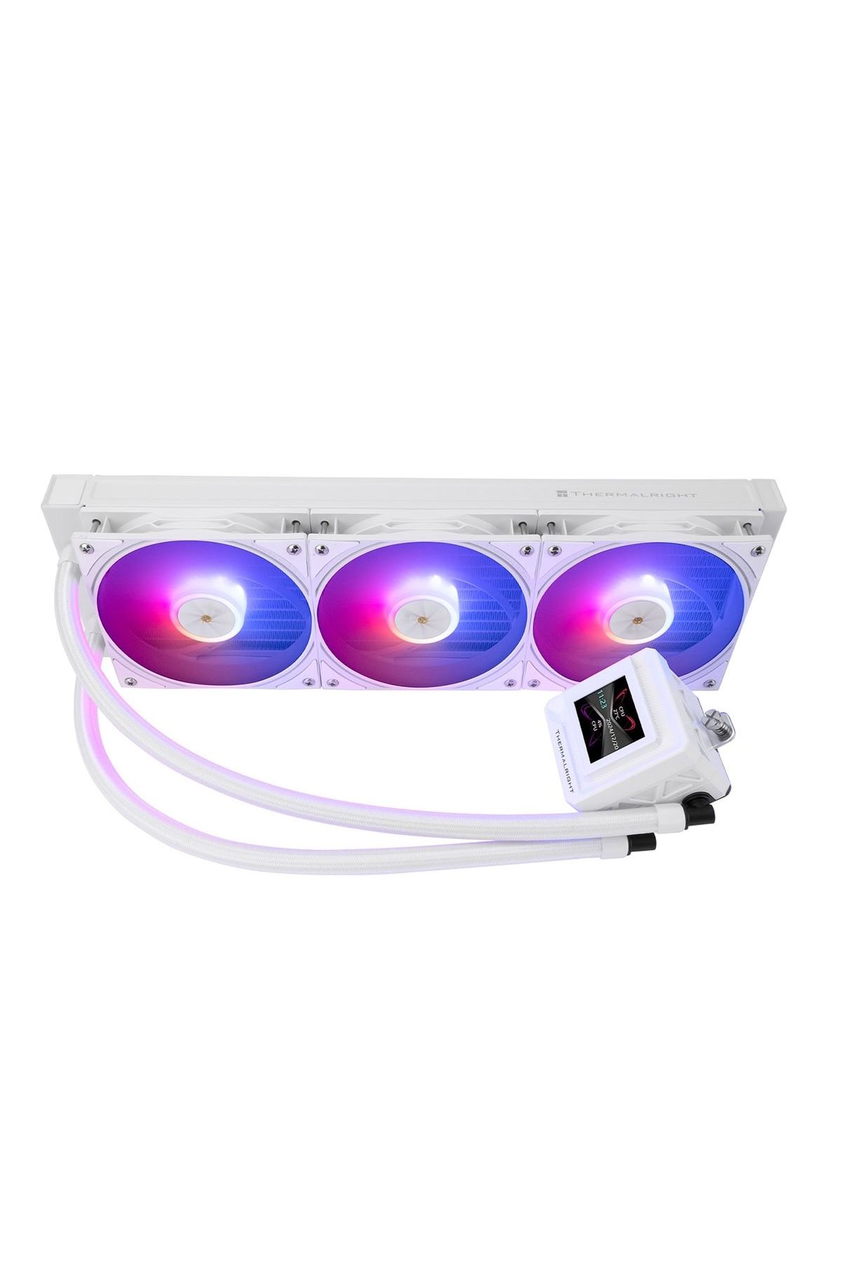 ThermalRight Frozen Warframe 360 SE ARGB White 360mm Intel-AMD Uyumlu Beyaz İşlemci Sıvı Soğutucu