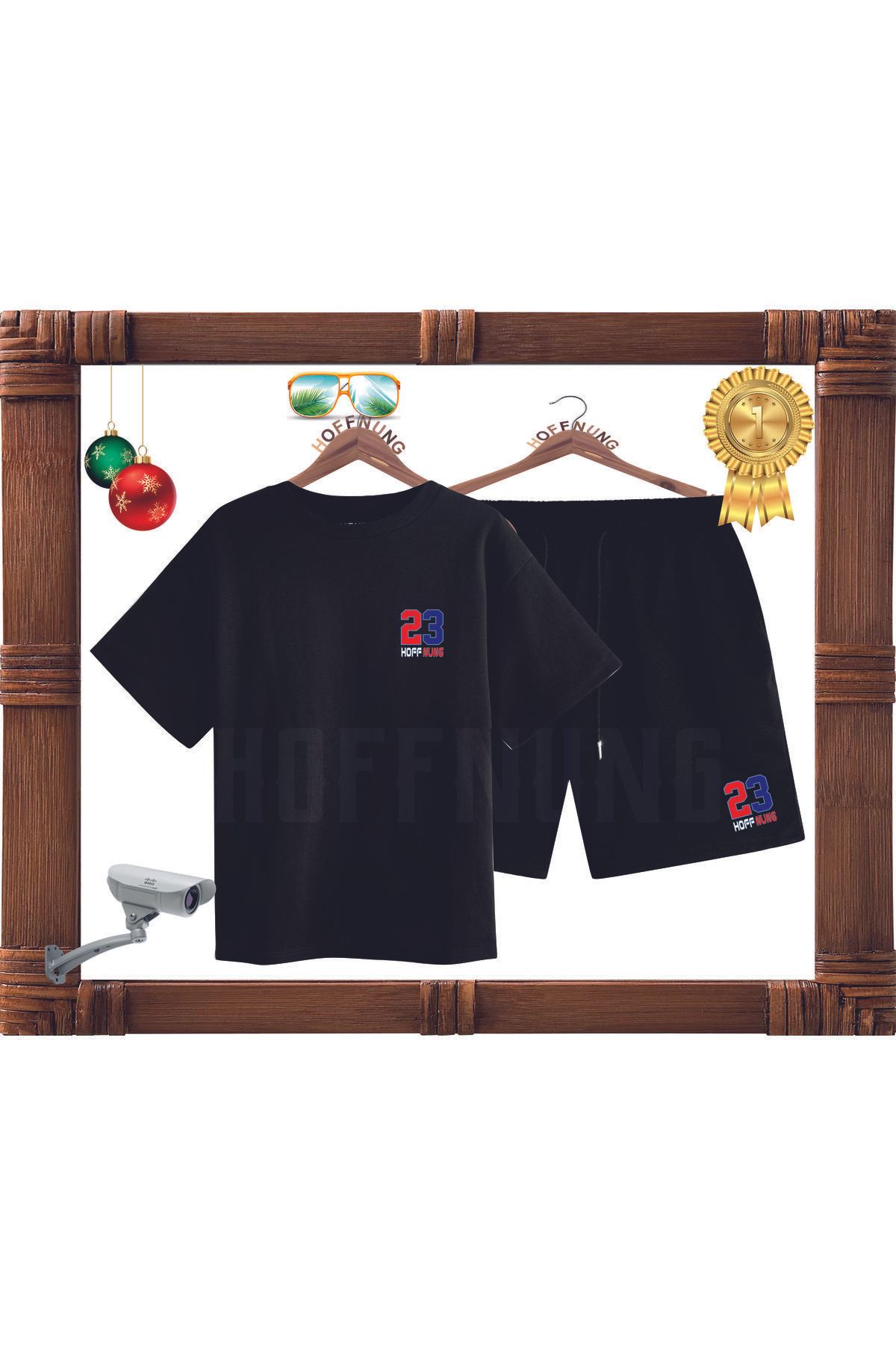 EYE FASHION Full Shorts Unisex 23 HOFFNUNF Alt-üst Takım