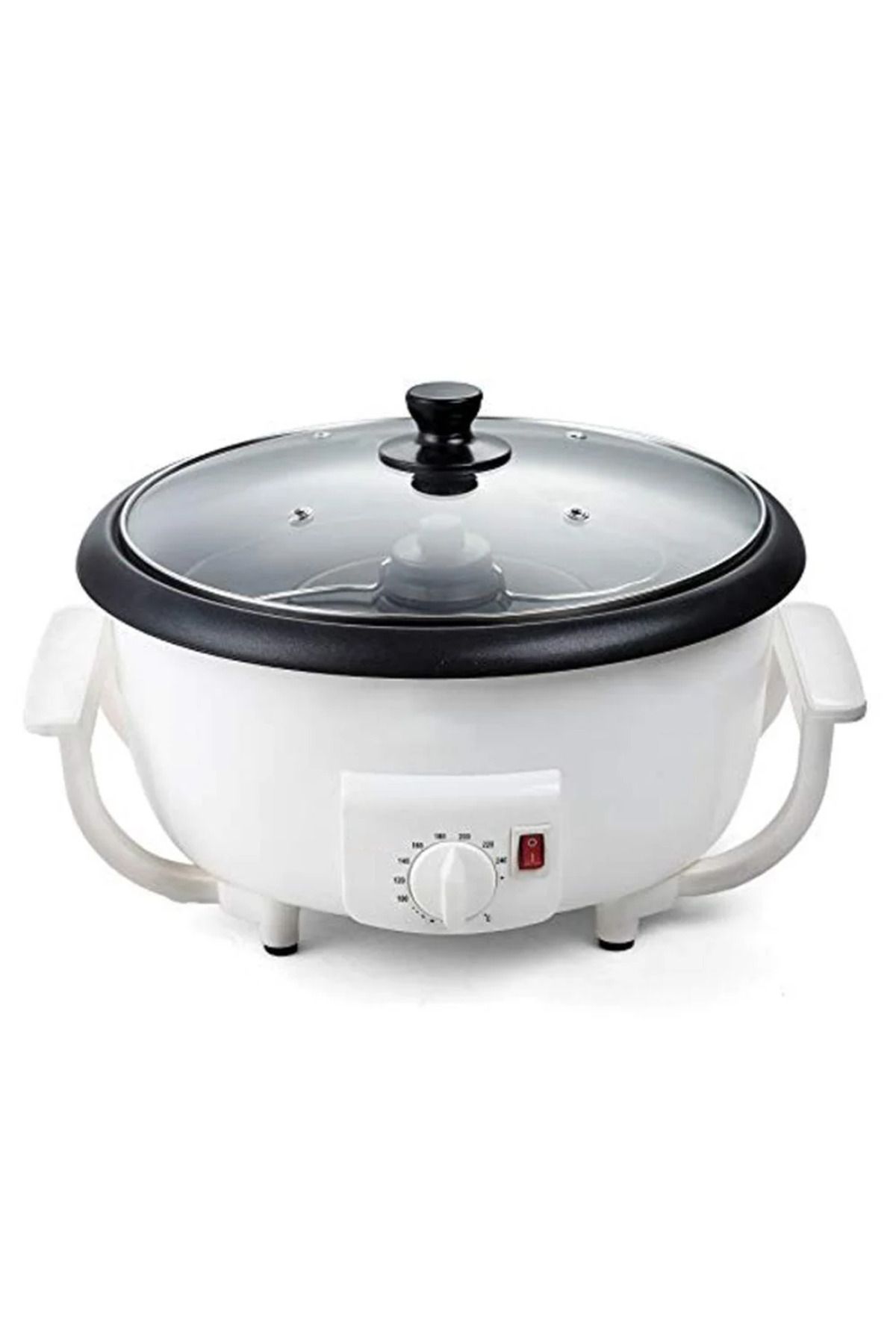 Denx-DX3422 محمصة قهوة وصانعة فشار، 2 لتر، 800 واط 4