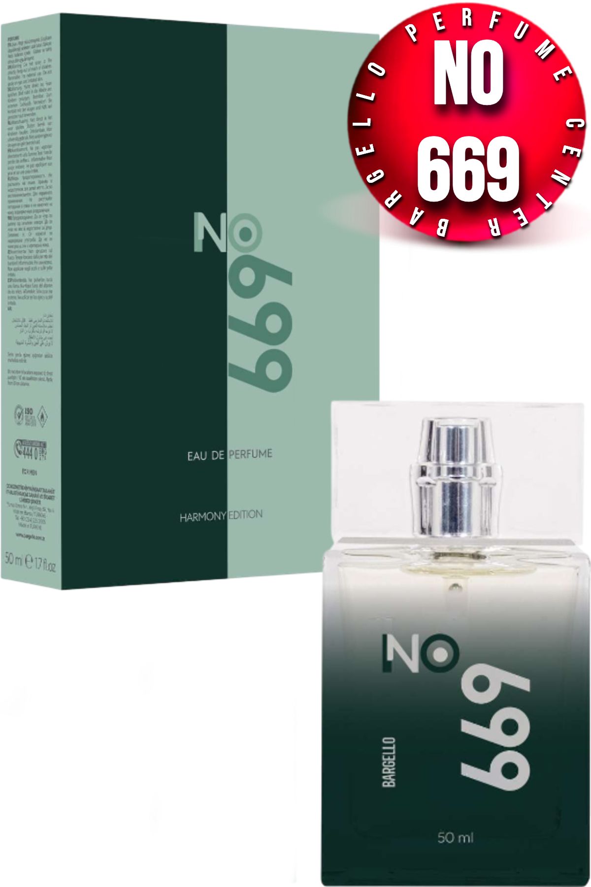 Bargello NO:669 ERKEK PARFÜM 50 ml EDP