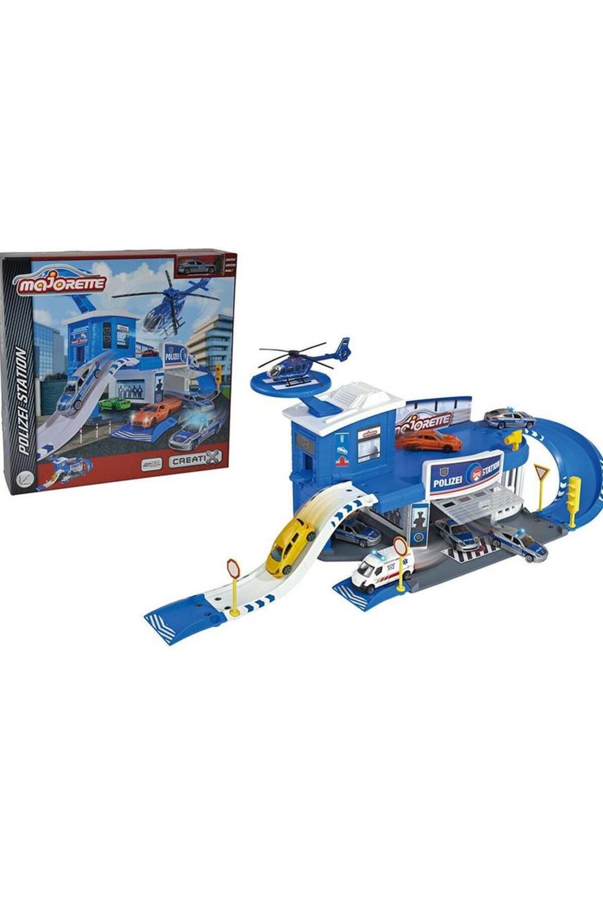 Simba Oyuncak Majorette Creatix Police Station + 1 Car Polis İstasyonu Oyun Seti 212050012