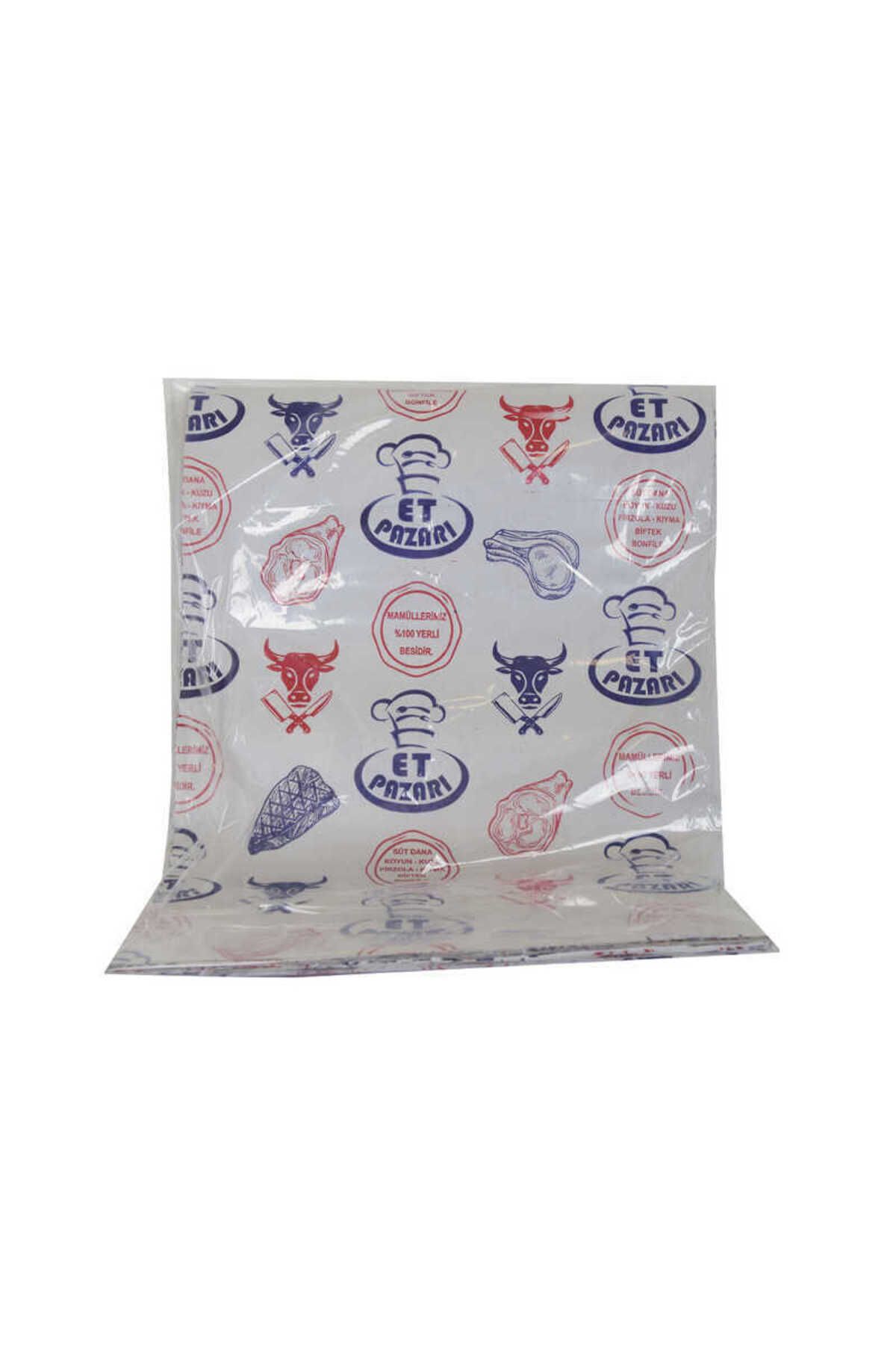 Modafiks Kasap Plast Lamineli Kasap Kağıdı Desenli Düz Tabaka 35X50 Cm 1000 Gr 1 Paket
