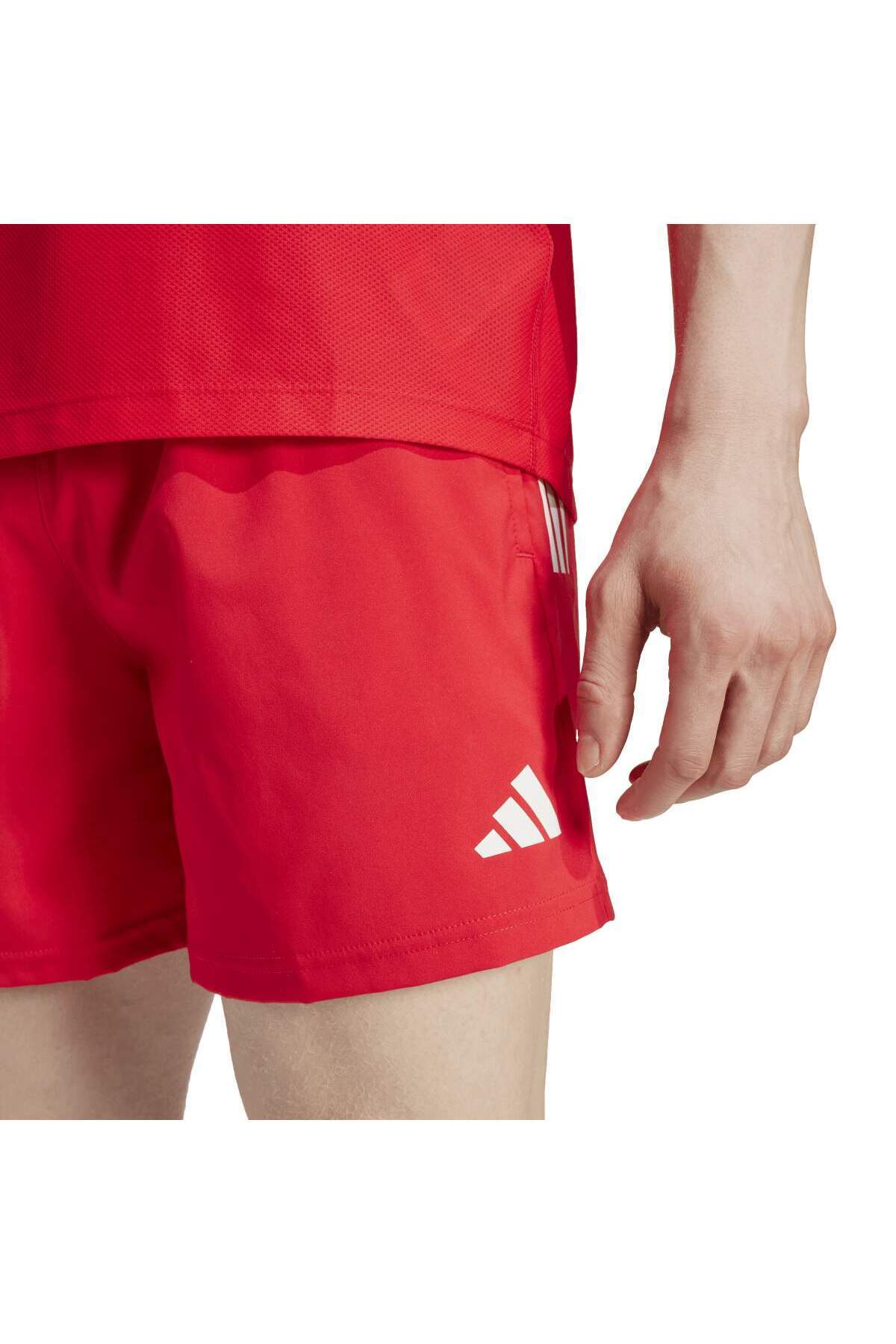 adidas-Own the Run B Men's Red Shorts 3