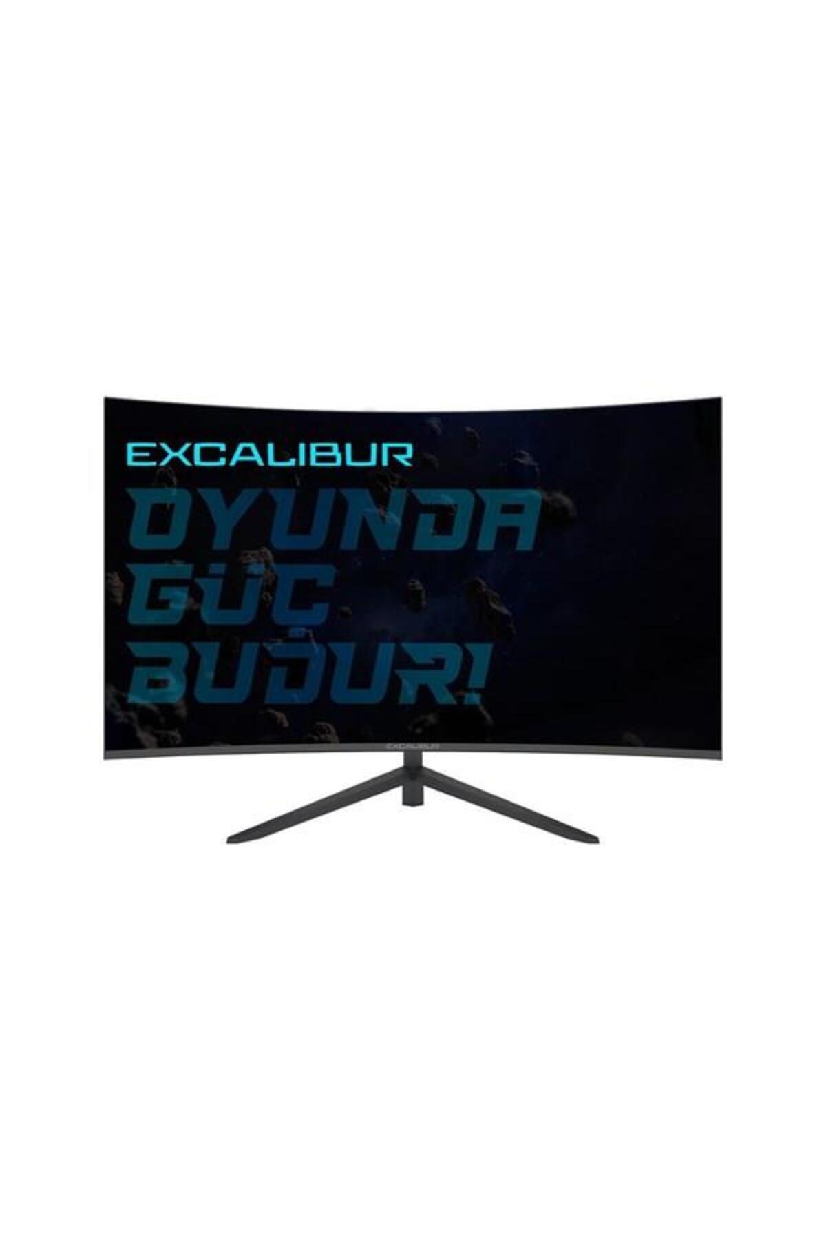 Resim Arey EXCALIBUR 27" VA E27FHD-G 1MS 200Hz HDMI-DP Kavisli Gaming Monitör (1920 X 1080) 